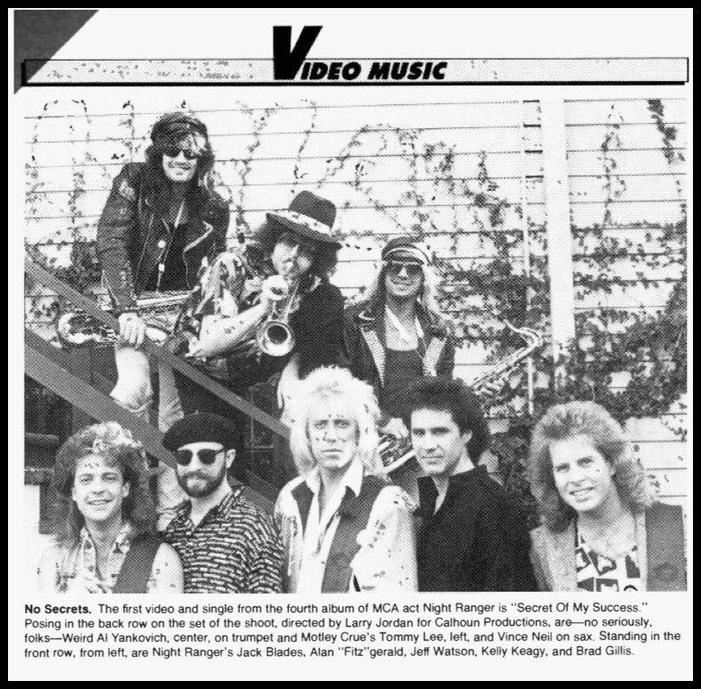Mitch Lafon - #OnThisDay - October 14th 1987 Night Ranger... | Facebook