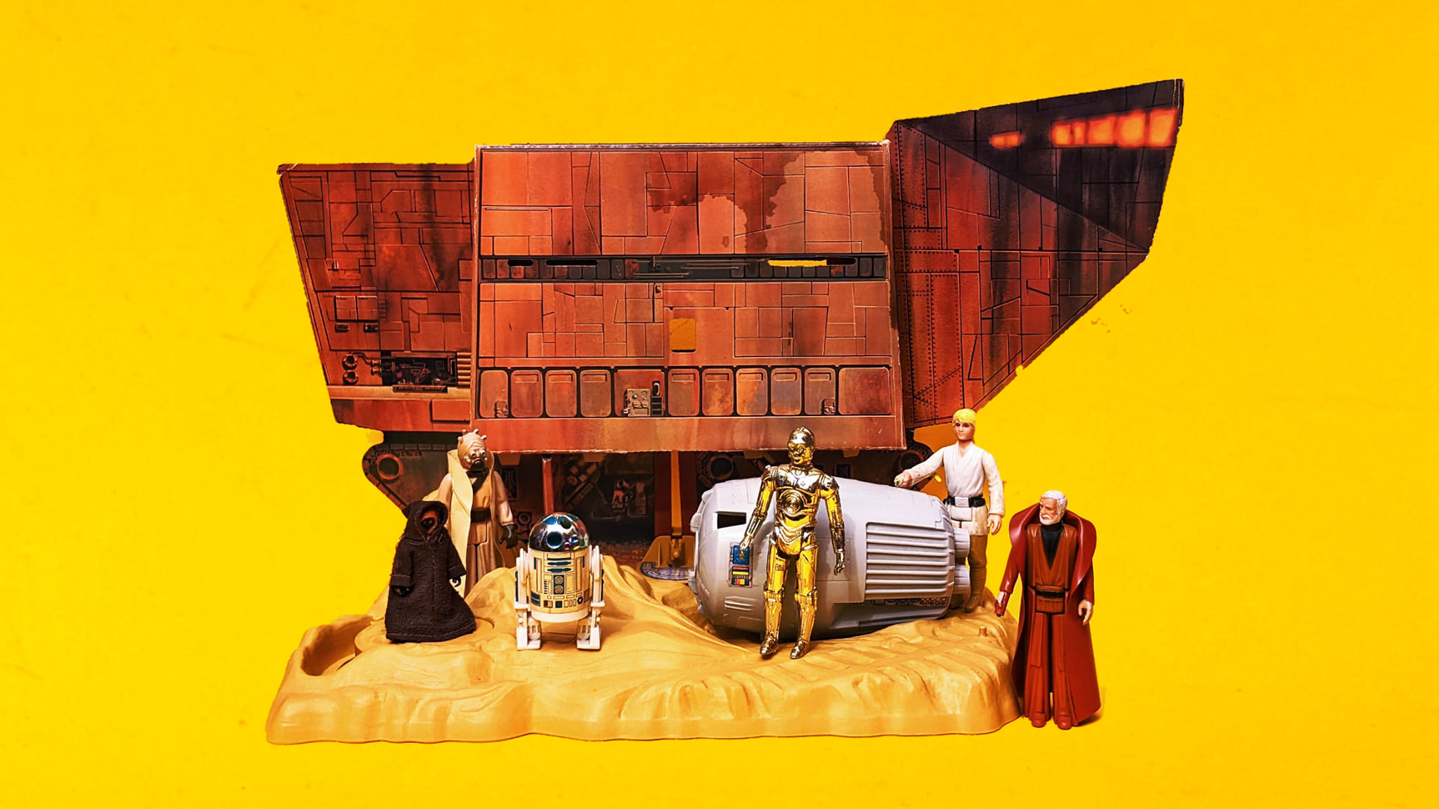 Kenner's Land of the Jawas playset