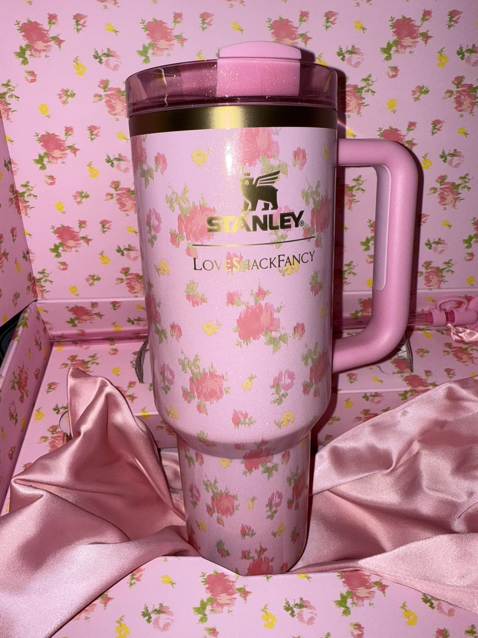 Love Shack Fancy Stanley tumbler arrived