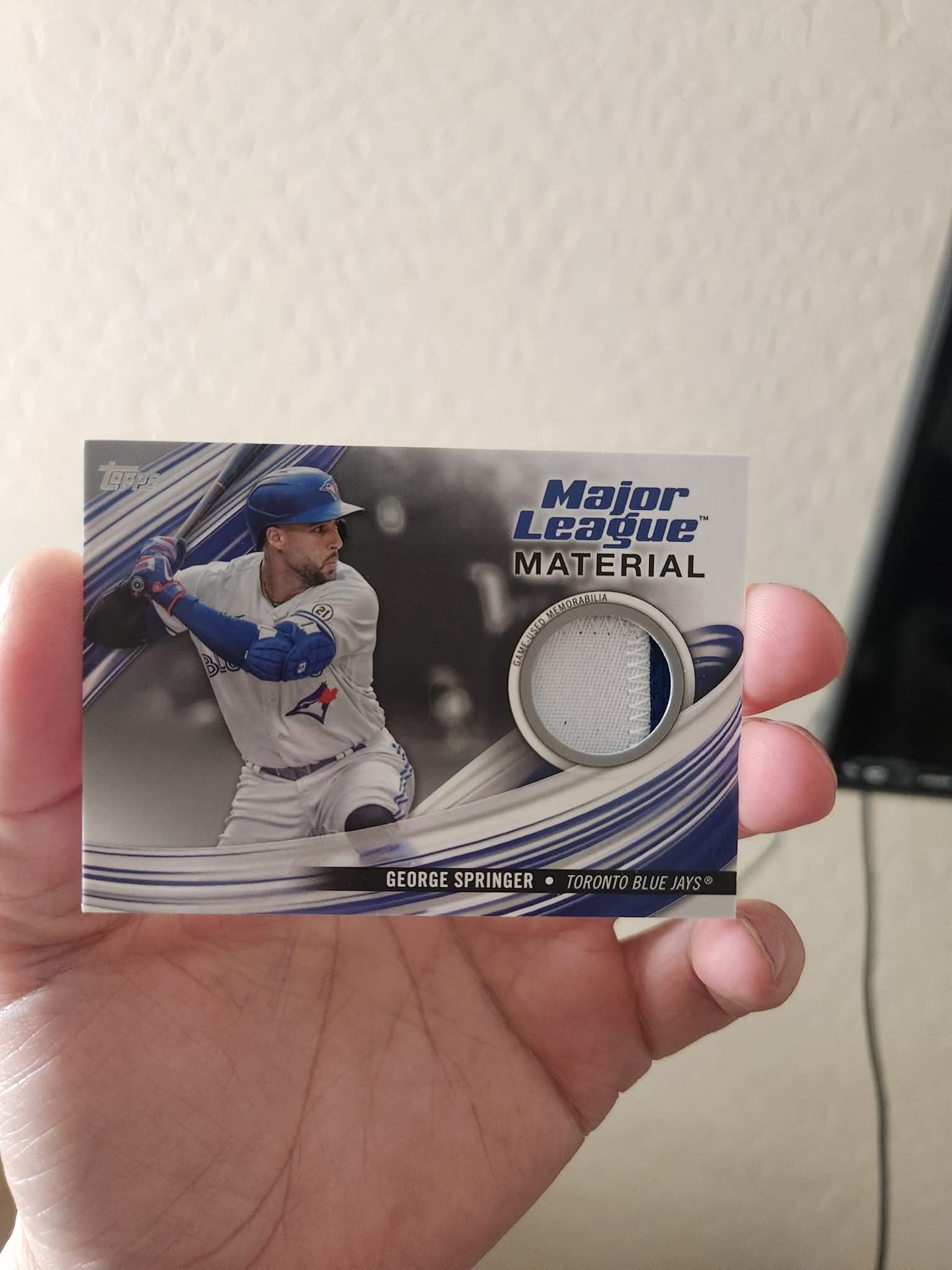 Lost George Springer sports card