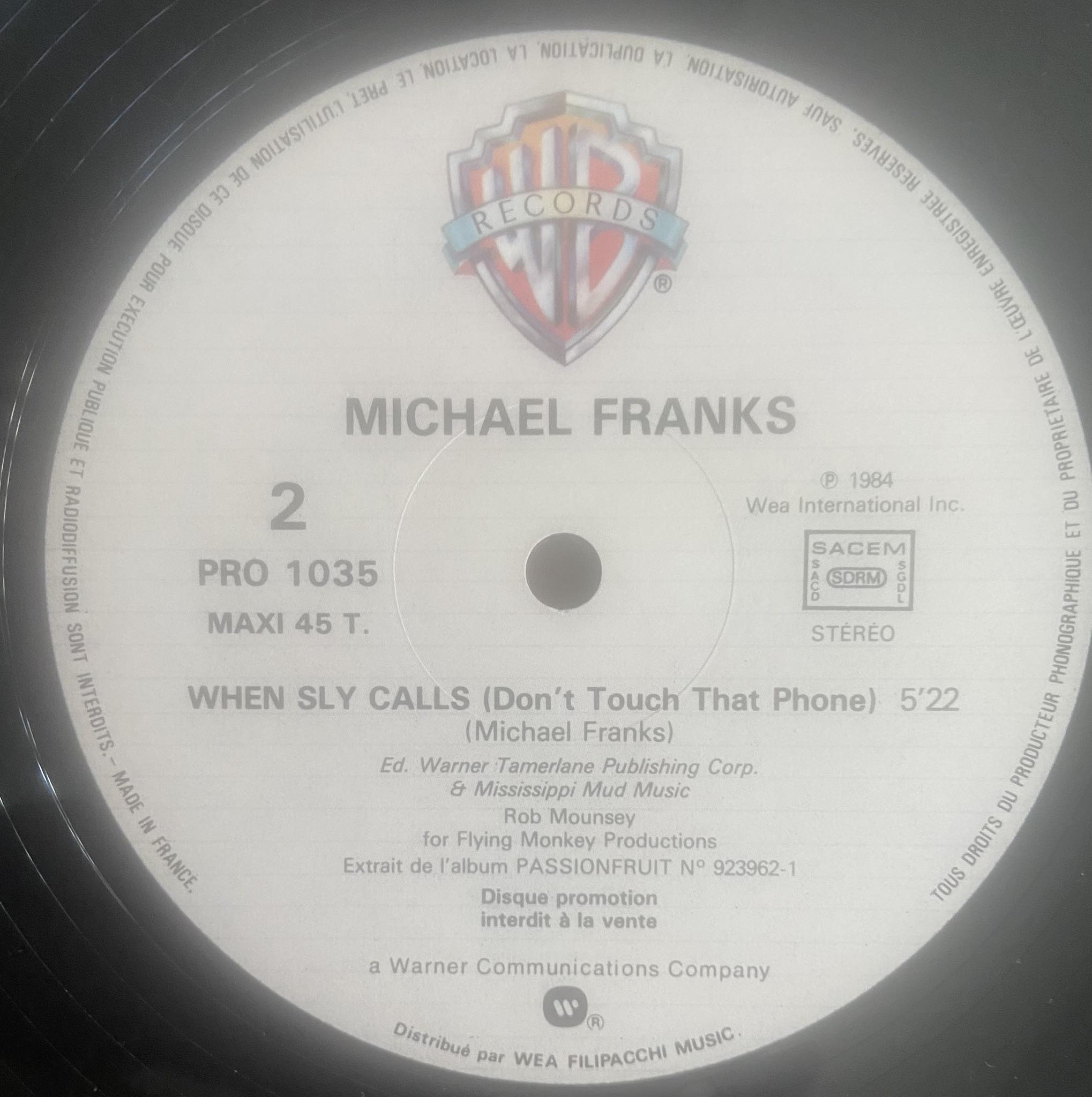 New Release from Rhino France** Rhino ReleaseRhino Records France 