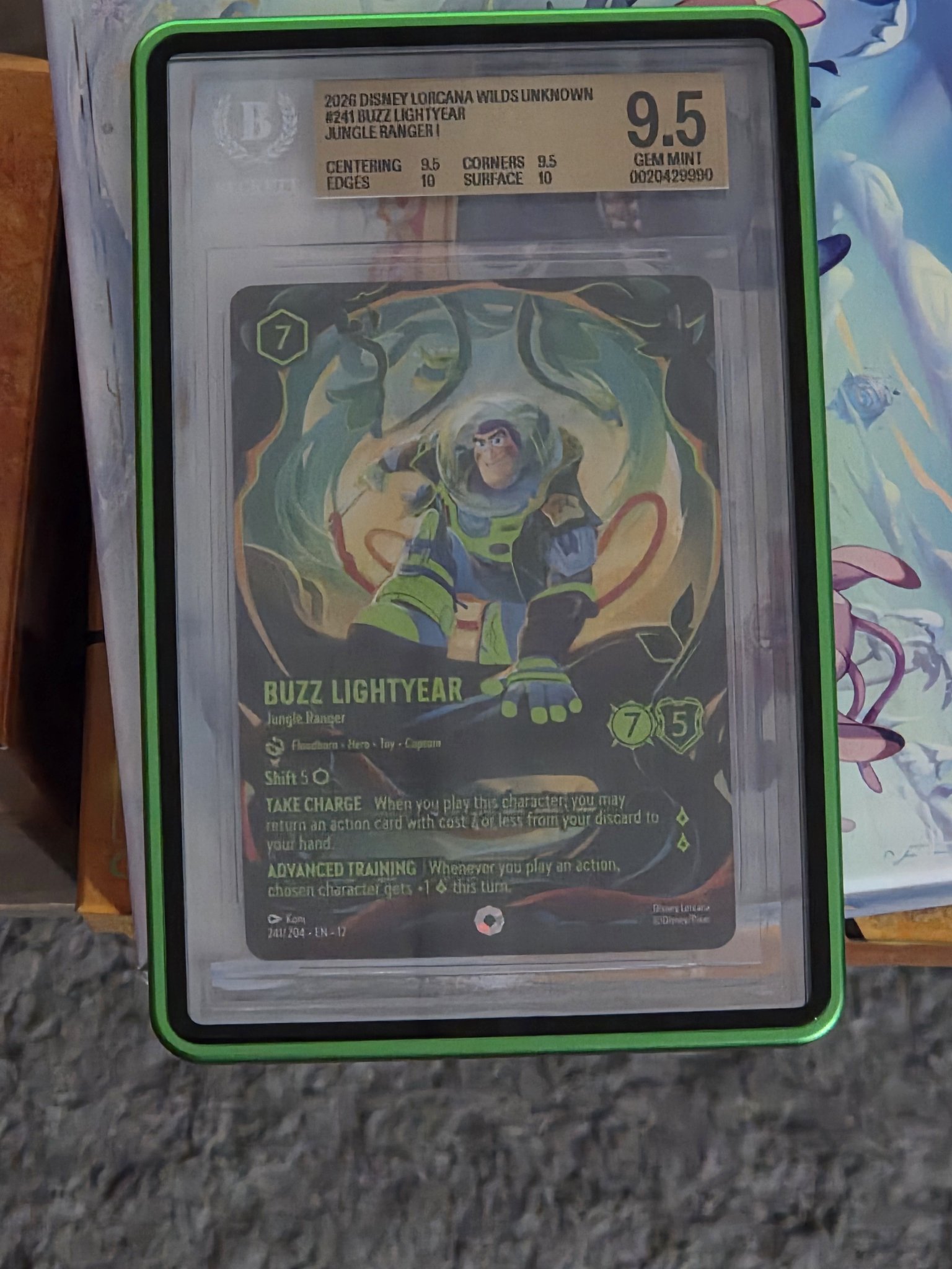 Disney Lorcana TCG fan achieves PSA 10 after 2 months