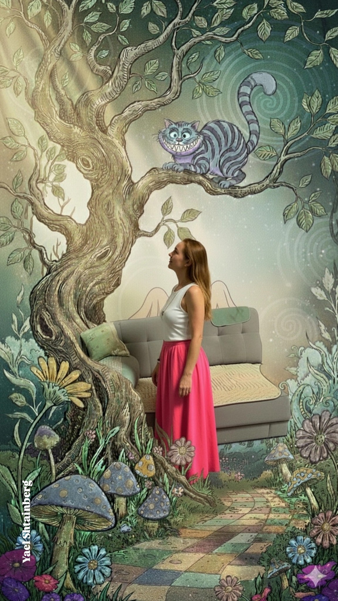 Pictured automated Alice by Jeff Noon, a sequel to Alice in Wonderland