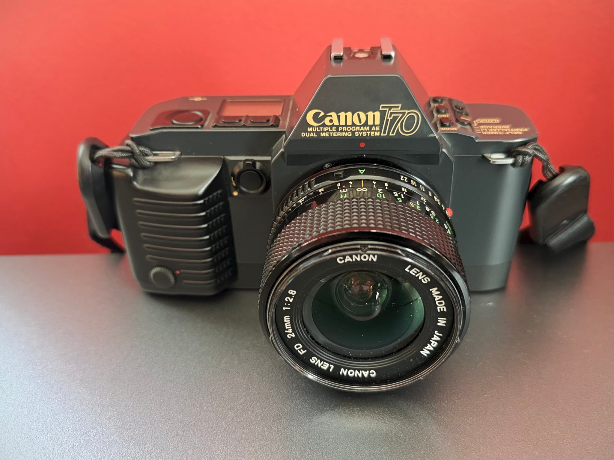 Restoring a Canon T-80 Camera with FD AC 35-70mm Lens