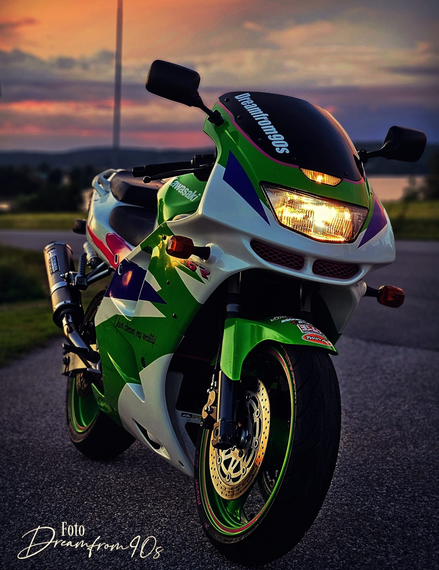 1995 Kawasaki Ninja ZX6R best moments from 700 miles