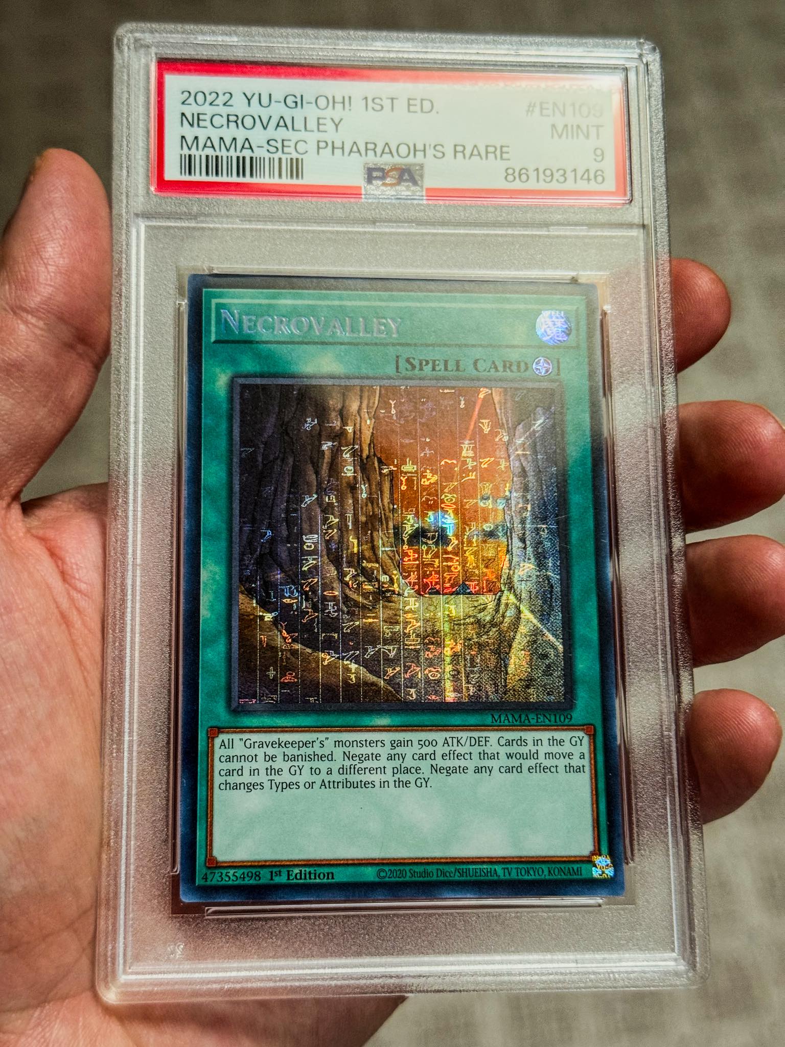 pharaoh rare cards Amazon.com: Yu-Gi-Oh! - Spirit of The (AST-062) - Ancient Sanctuary - 1st Edition up in your Spell PSA Set Registry: Collecting the