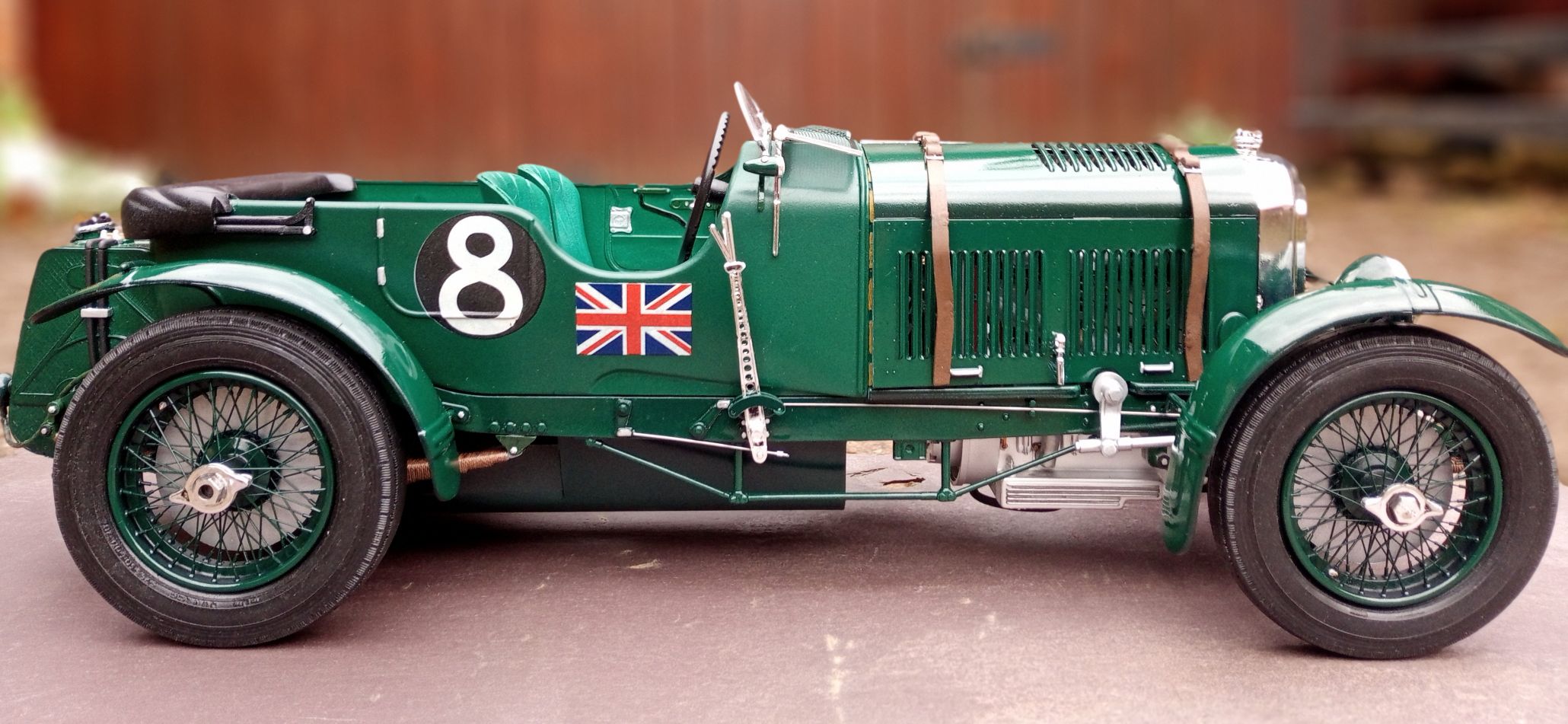 Airfix ベントレー　1930 Bentley 4.5 Litre 1/12 1/12 AIRFIX [ 1930 Bentley 4.5 Litre ] & scratch figure