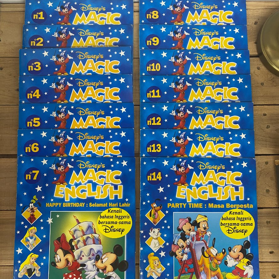 Disney Magic English Set (26 Books) – Kids English Learning Series