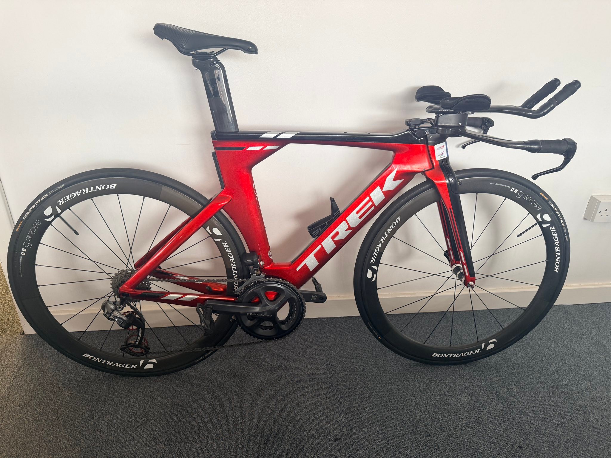 SRAM RED クランク 172.5mm Only £650!! Large size Aluminium frame Specialized TT/Triathlon