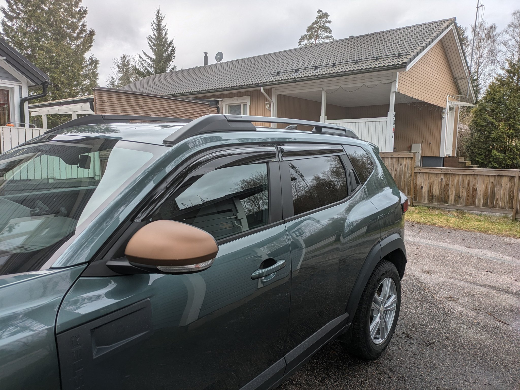 EdgeVisors Tinted Wind Deflectors For Dacia Jogger 2021+ 5-Door MPV (4-Piece Set)