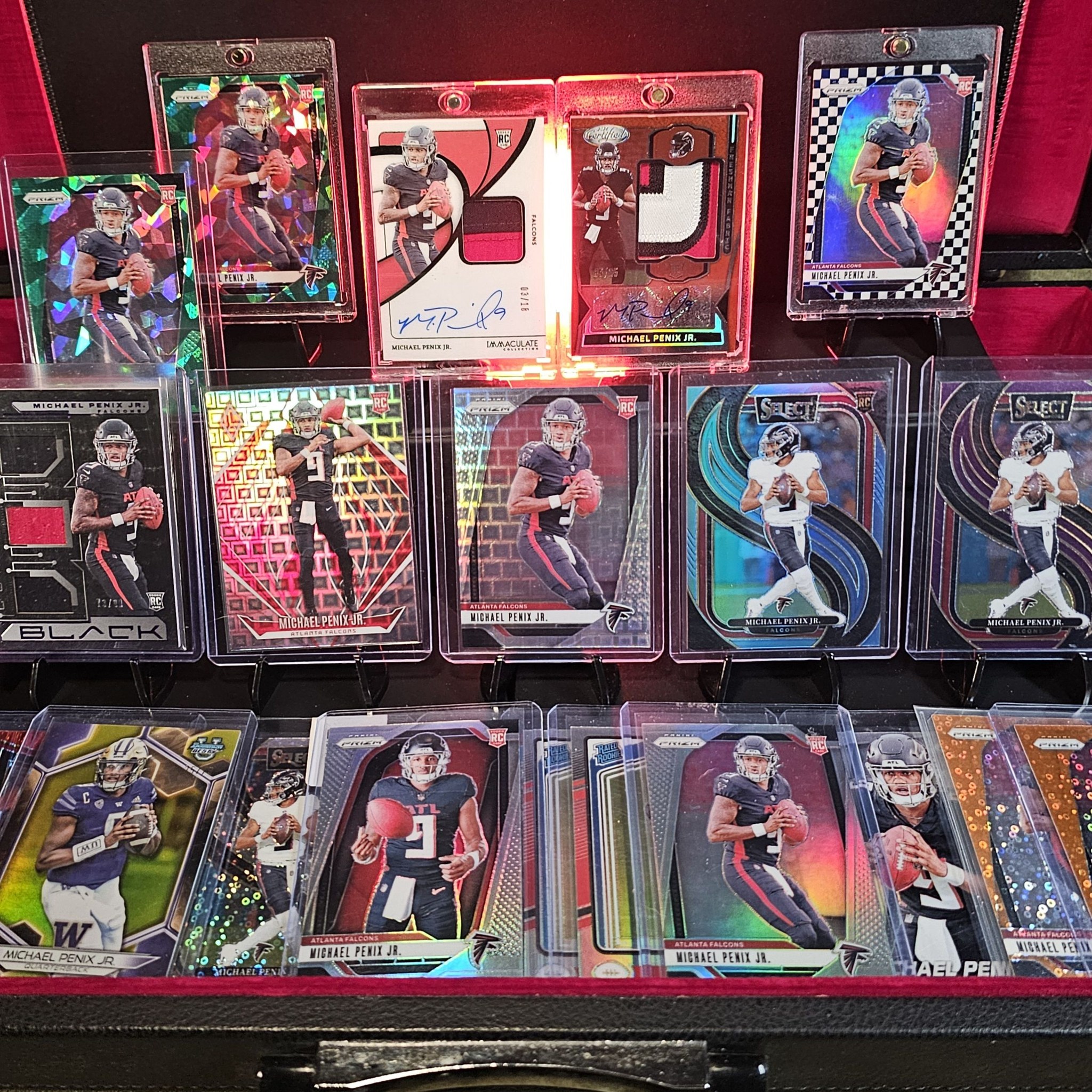 Michael Penix Jr. sports card collectors update
