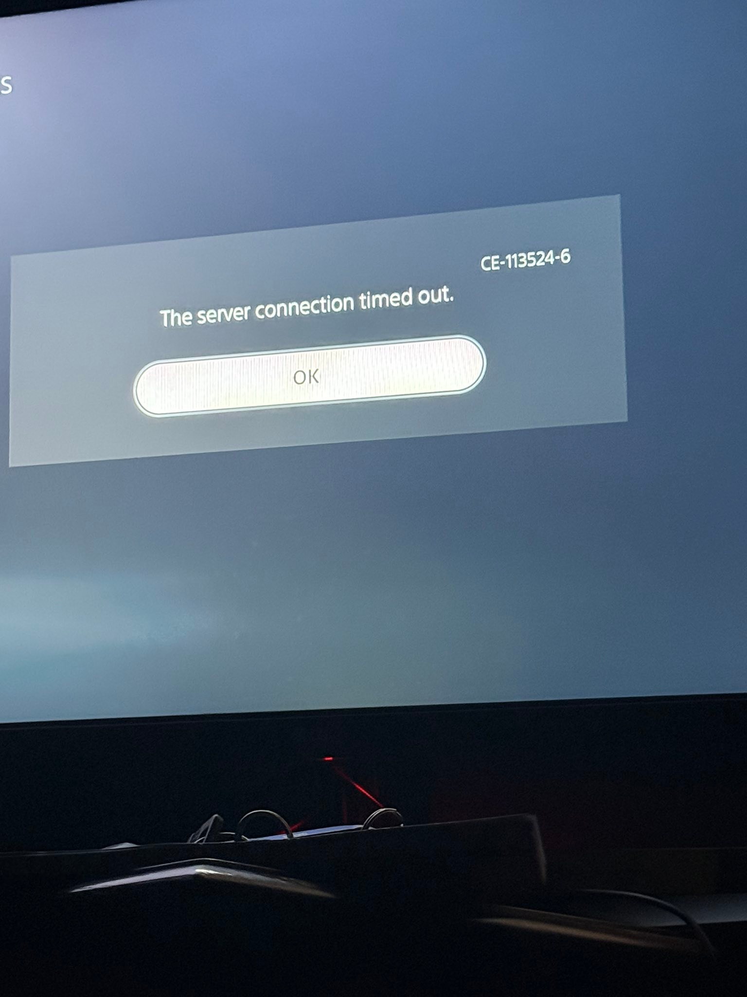 What to do about error messages on PS5?