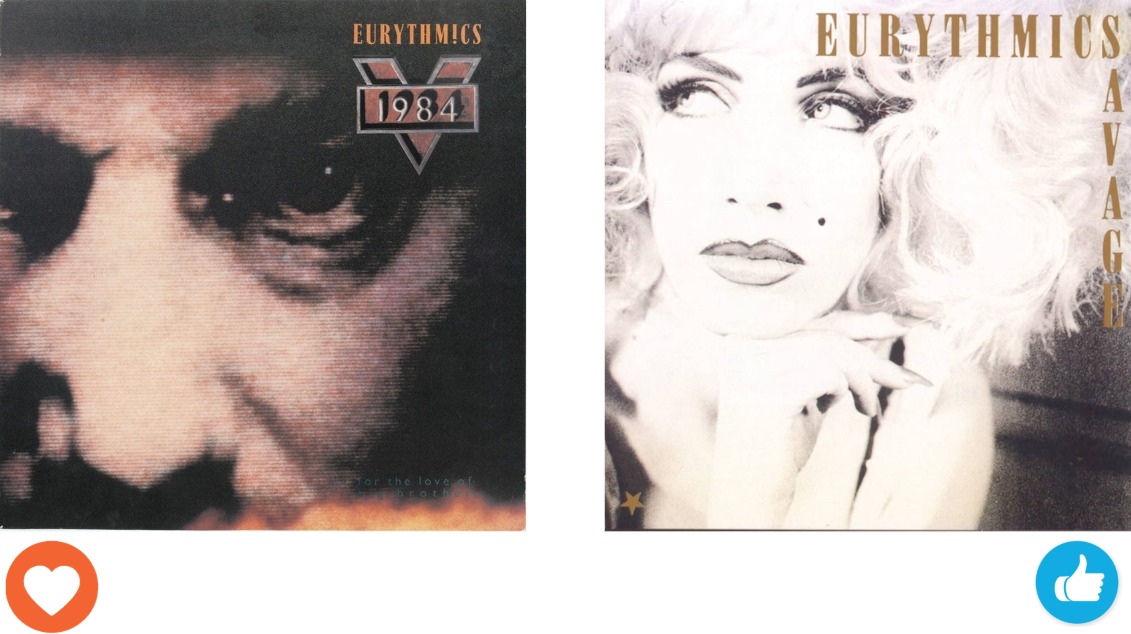 Eurythmics' Savage album review