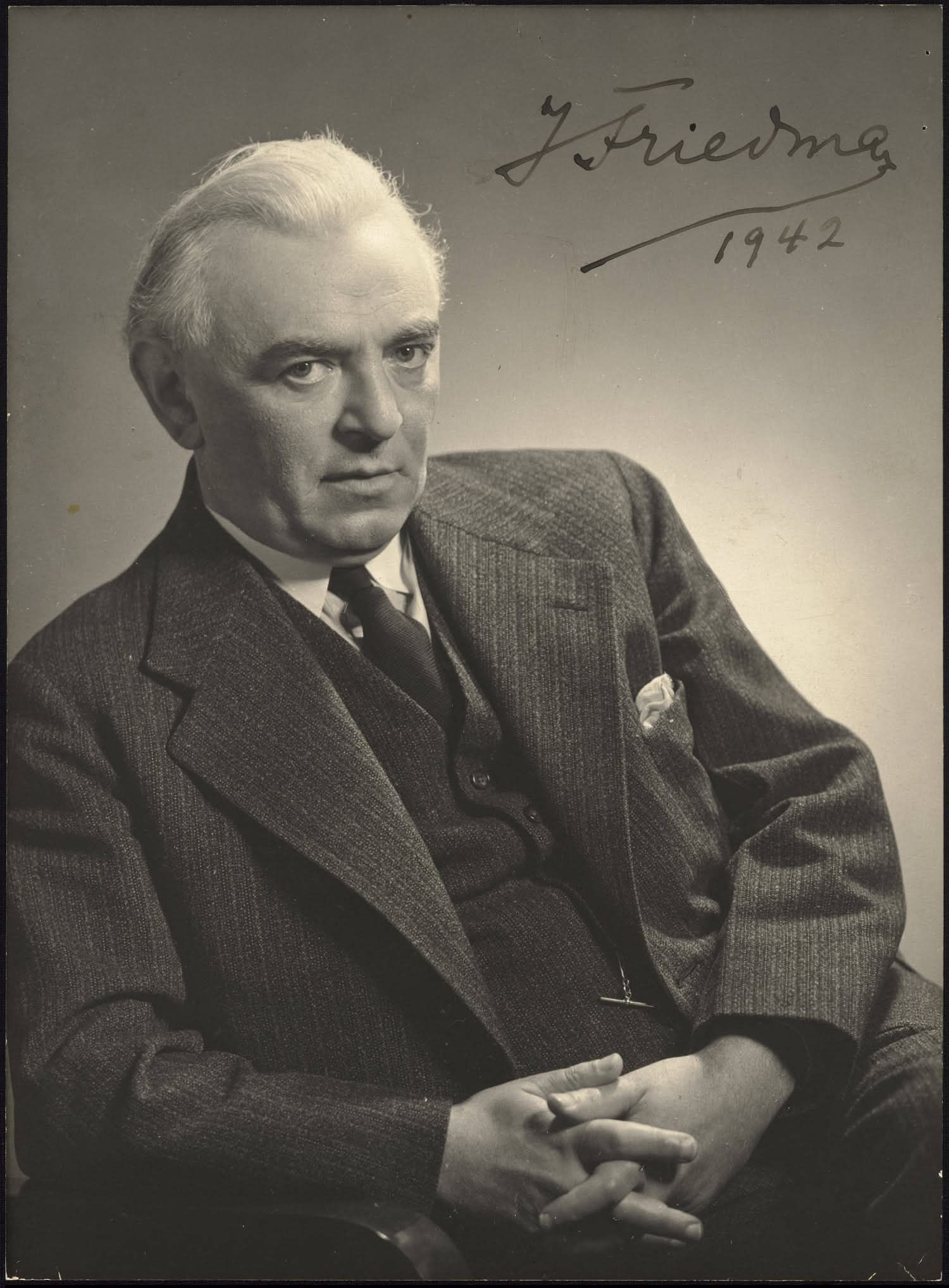Ignaz Friedman, legendary pianist of the 20th century