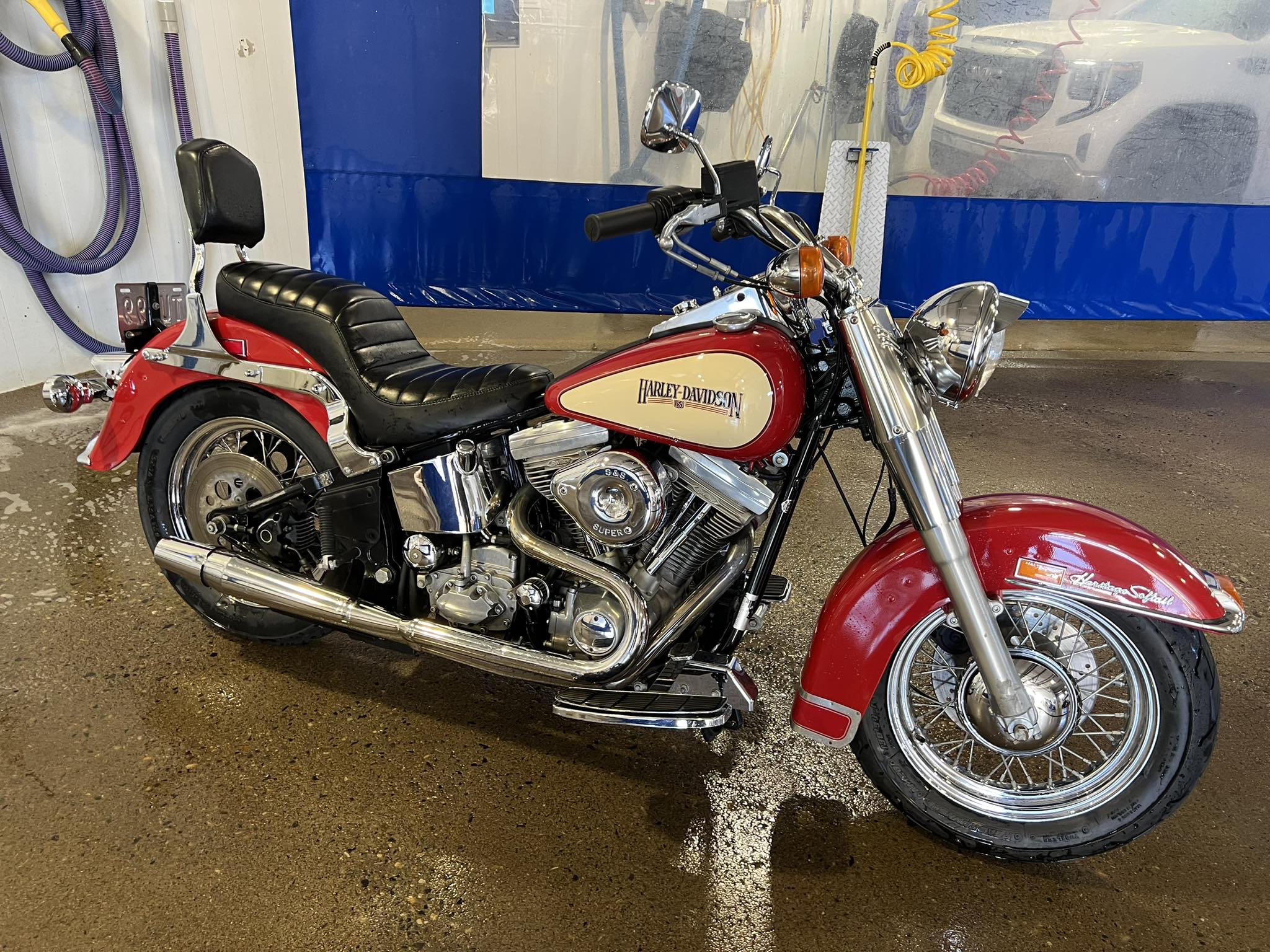 Harley-Davidson非売品店頭ポップ 1986 額装