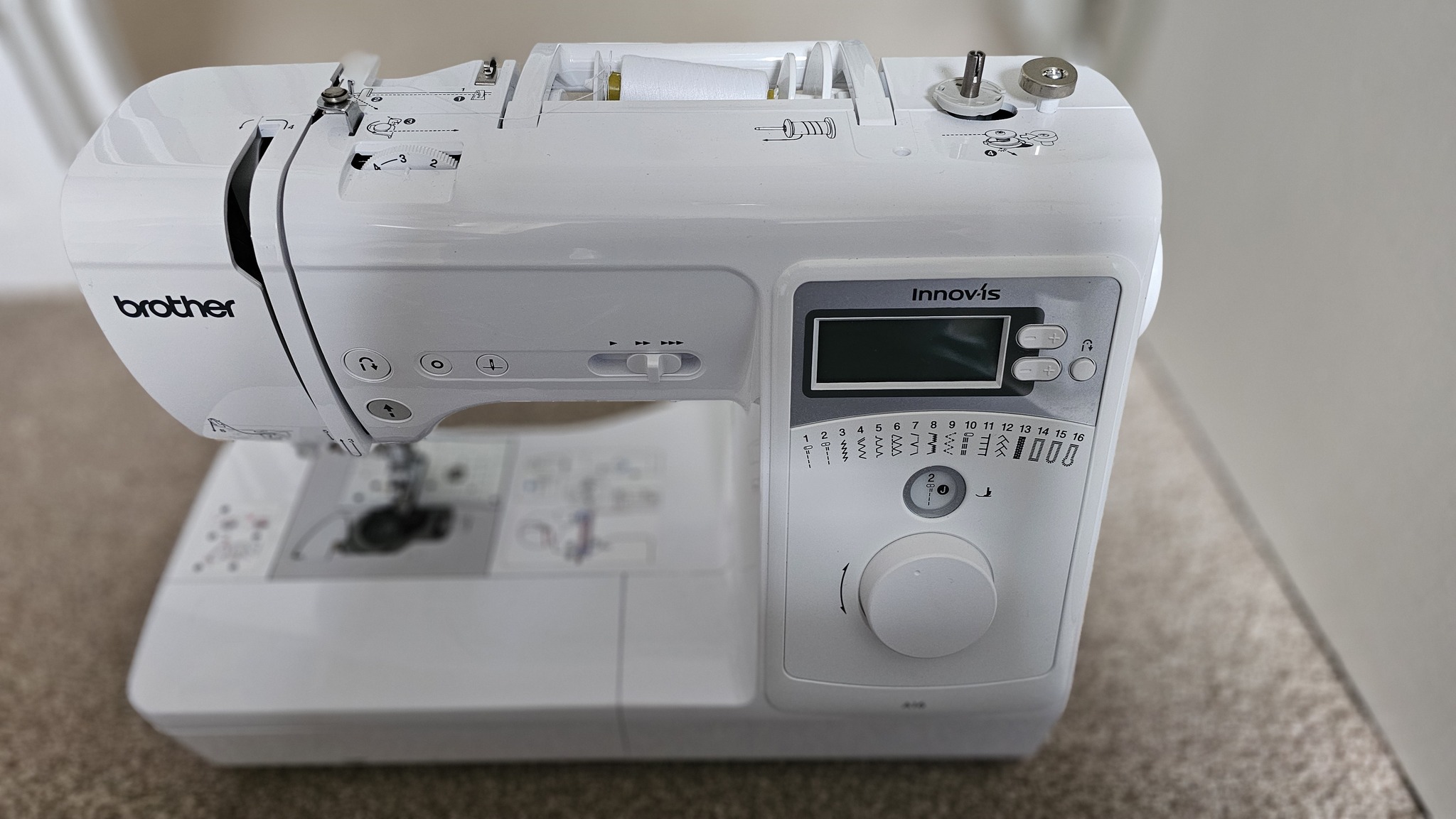Brother innovis P100 sewing Machine Light weight portable machine 