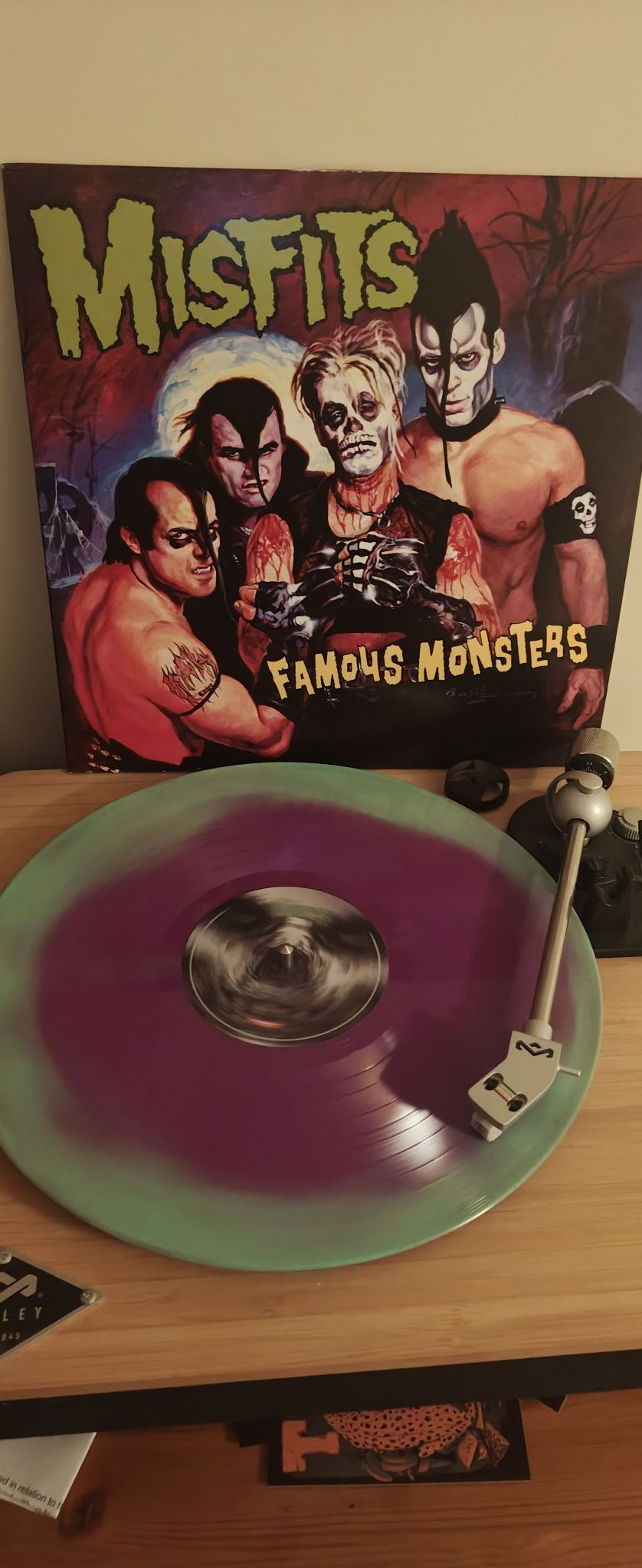 Misfits famous monsters lp record