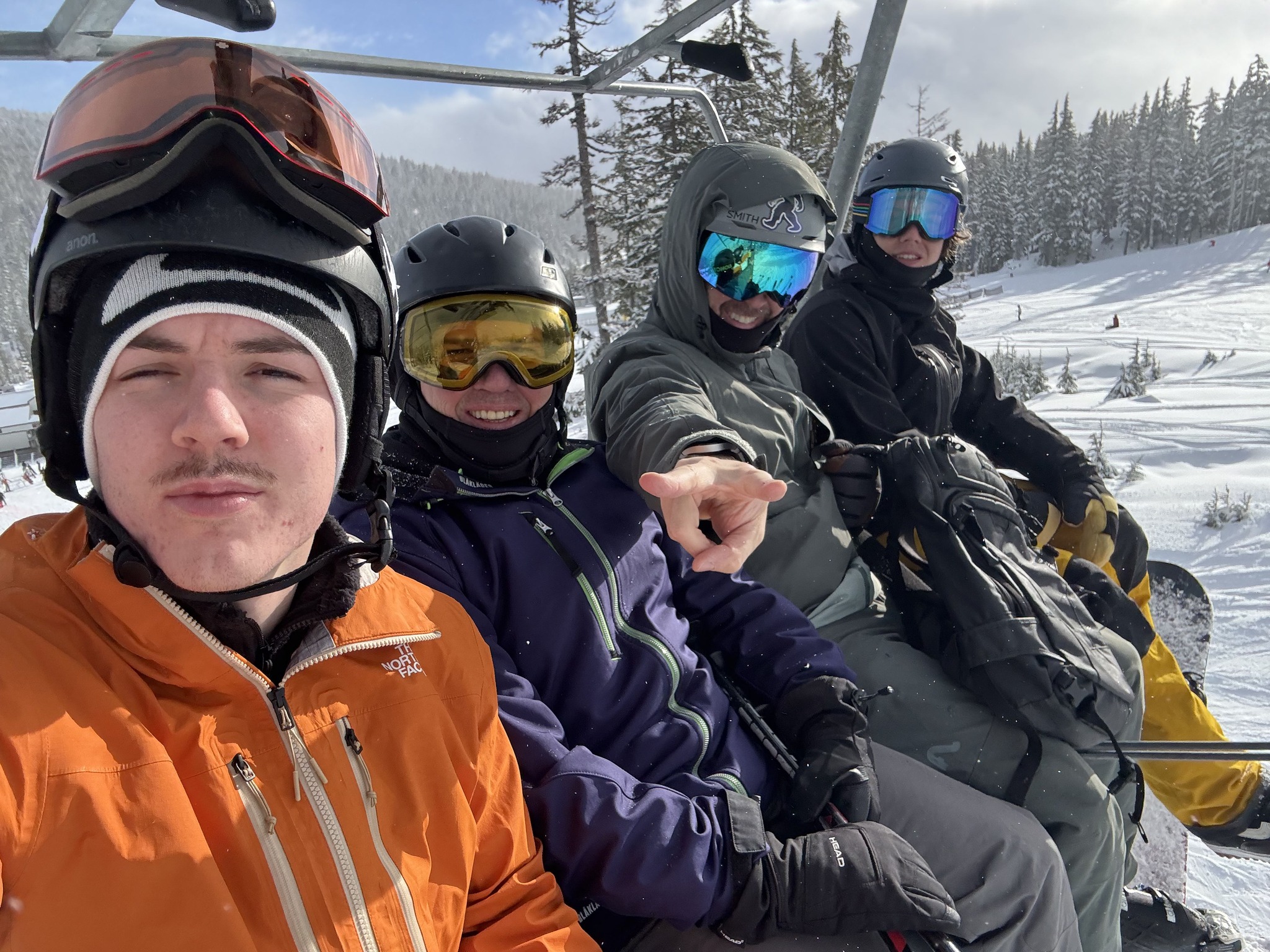 Gordon Adams - Finishing out winter break with two of my... | Facebook