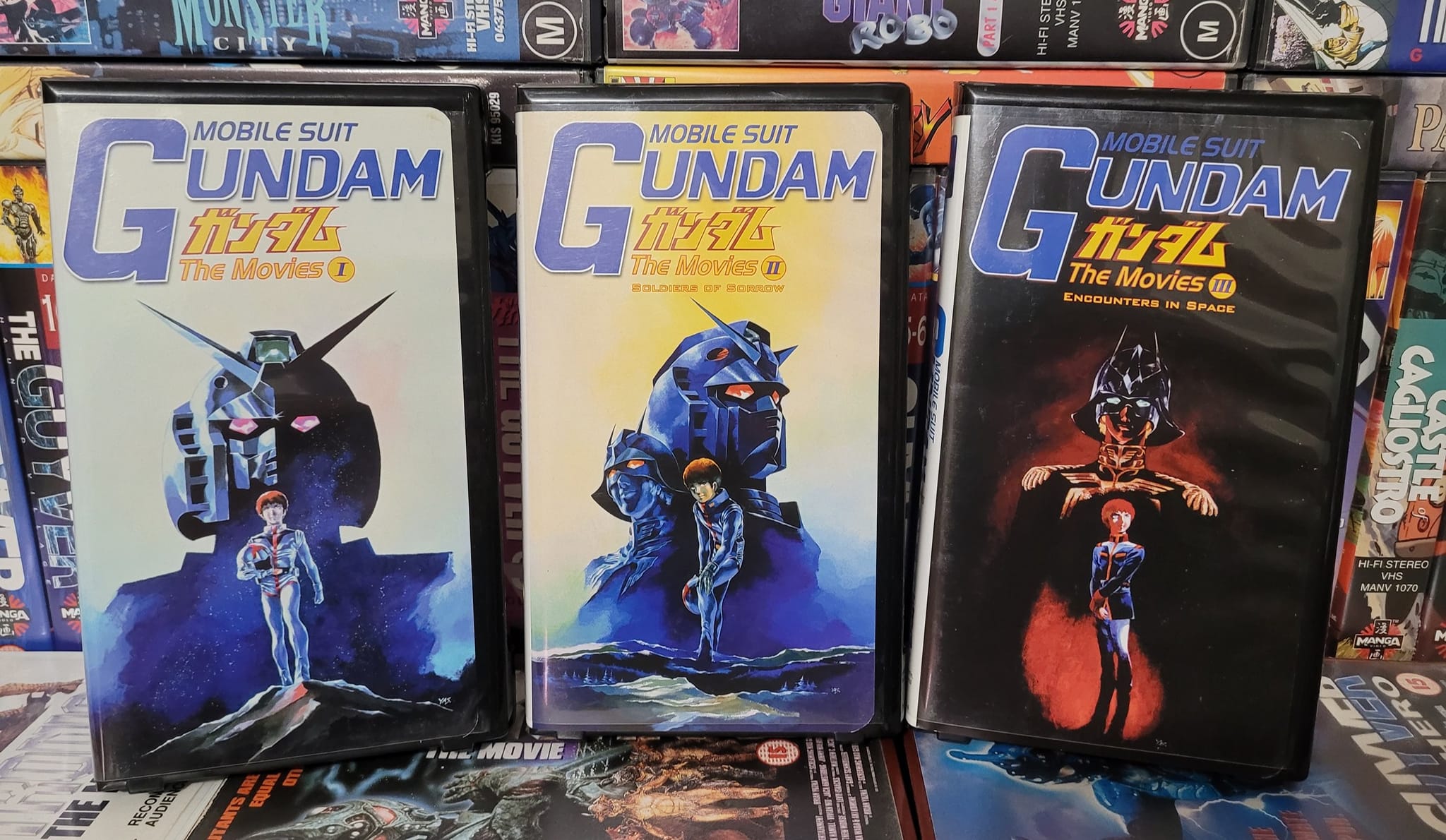 Gundam VHS box set, American release