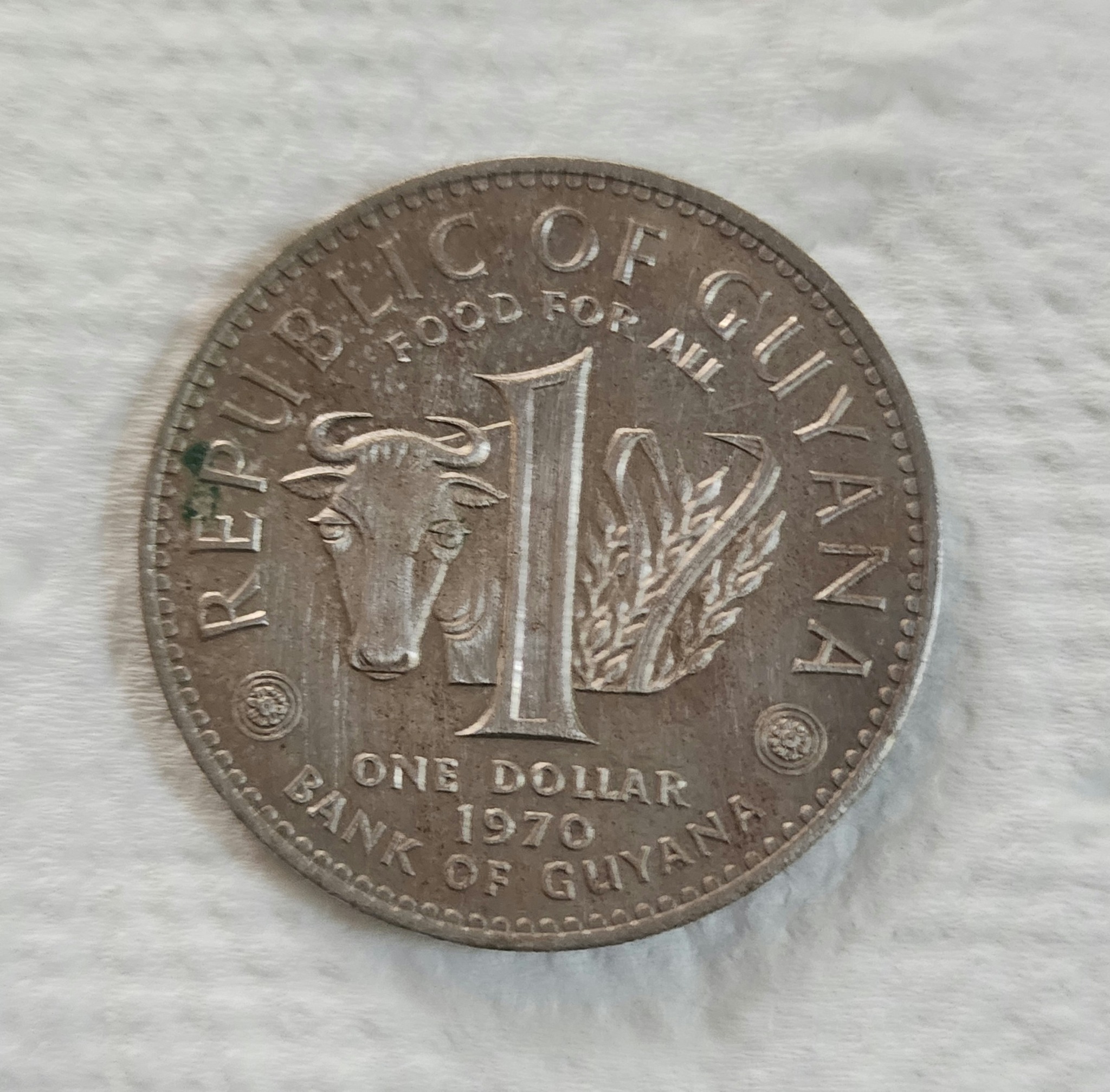 Guyana becoming a republic commemorative coin