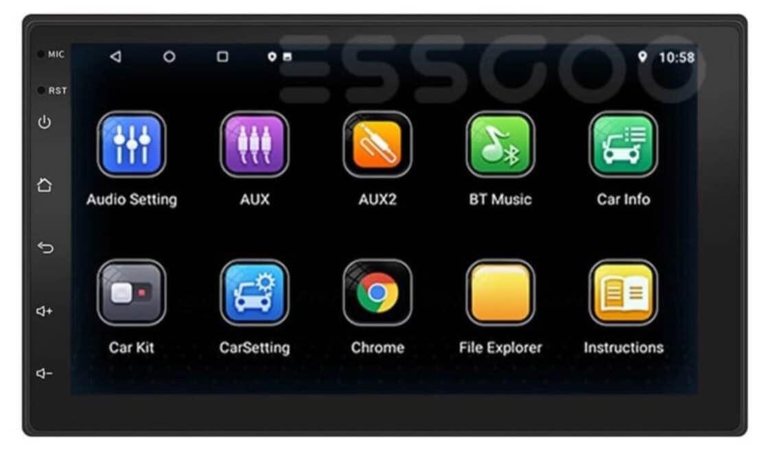 Pioneer Carrozzeria avic zh77 Cyber Navi navigation system. It