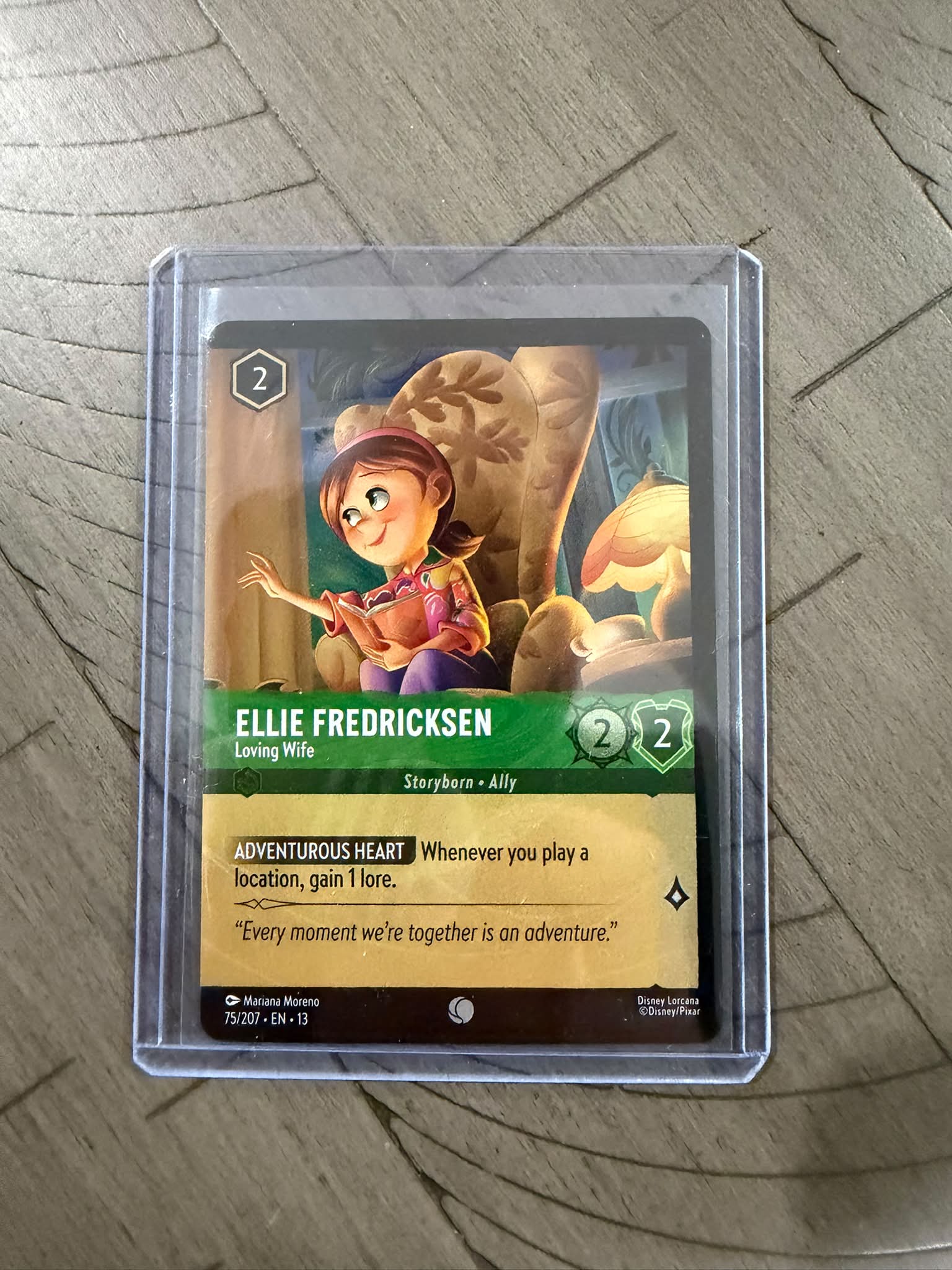 Ellie foil misprint $100,000 obo 2 2 ELLIE FREDRICKSEN Loving Wife