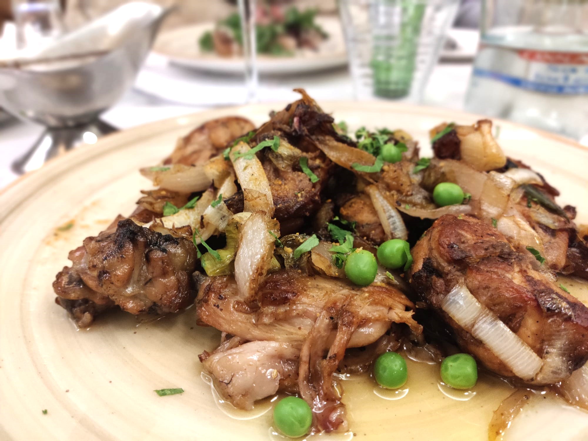 Our much loved dish ... fried rabbit... - Il-Barri Restaurant