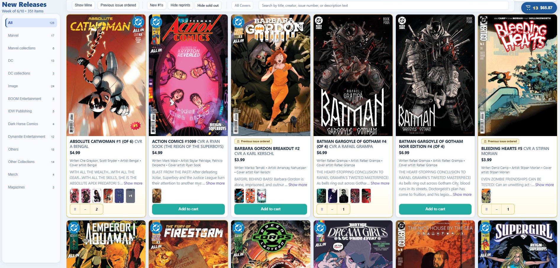 New Releases 06/10/2026** Our **New Release **platform** **is a