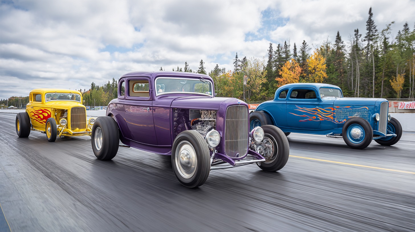 AI automotive art | Hot rod racing! | Facebook