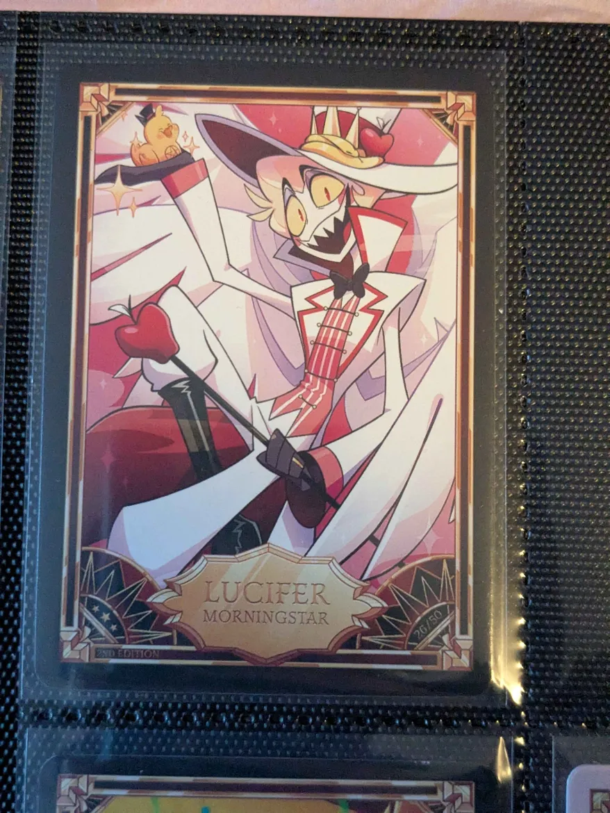 Can I trade for a 1st edition foil Lucifer card in Hazbin Hotel?
