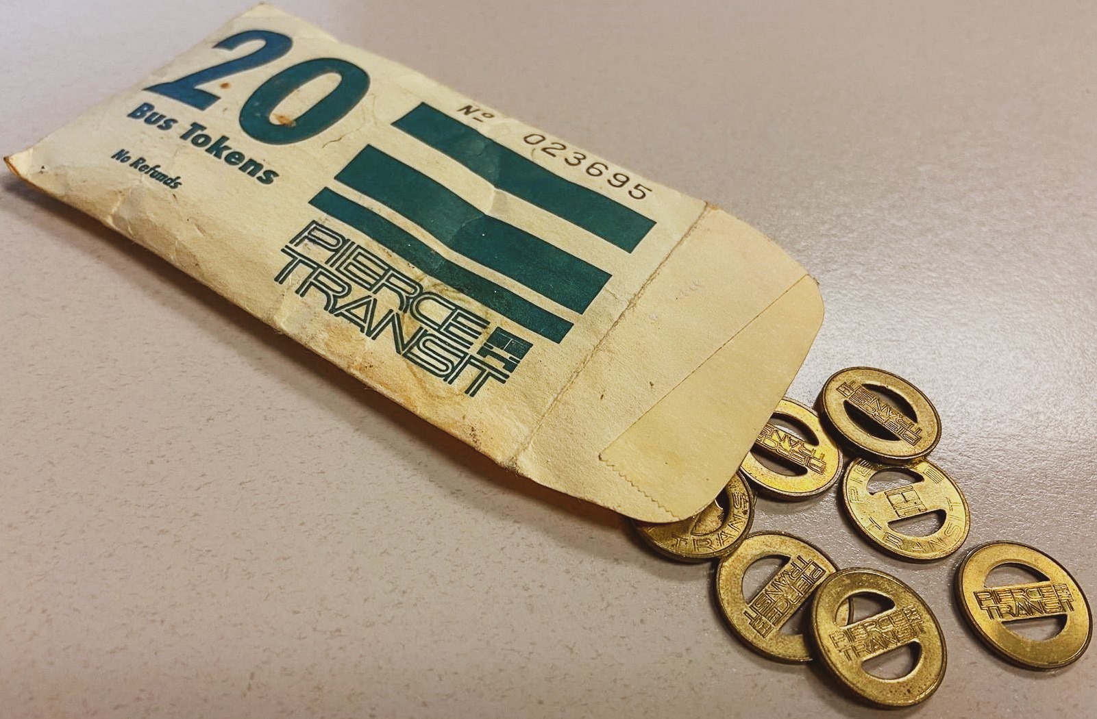 Pierce - Anyone remember paying to ride the bus with tokens? Back in ...