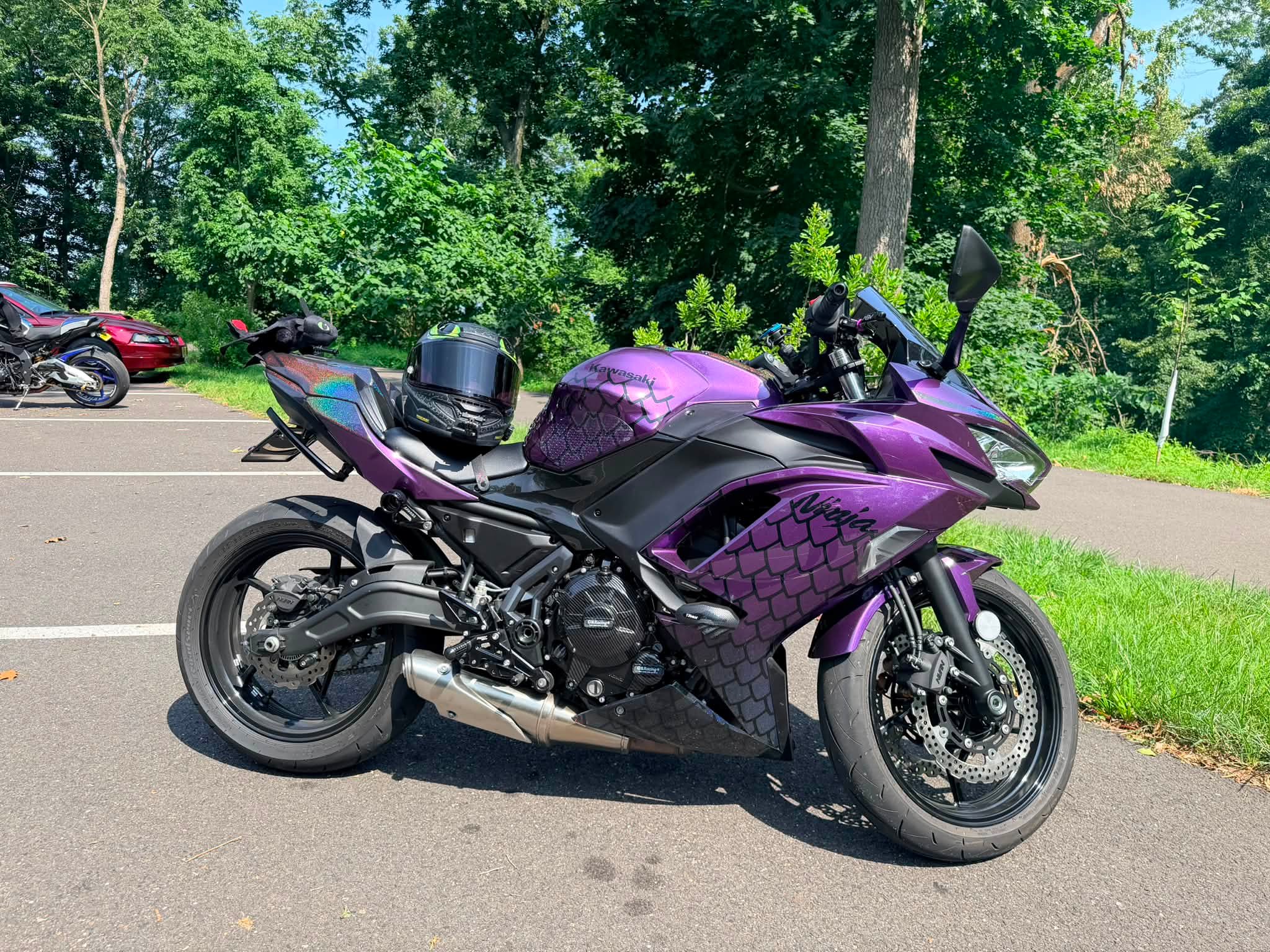 Aki＊•°・ Absolutely love this bike. She's perfect for ME. 650
