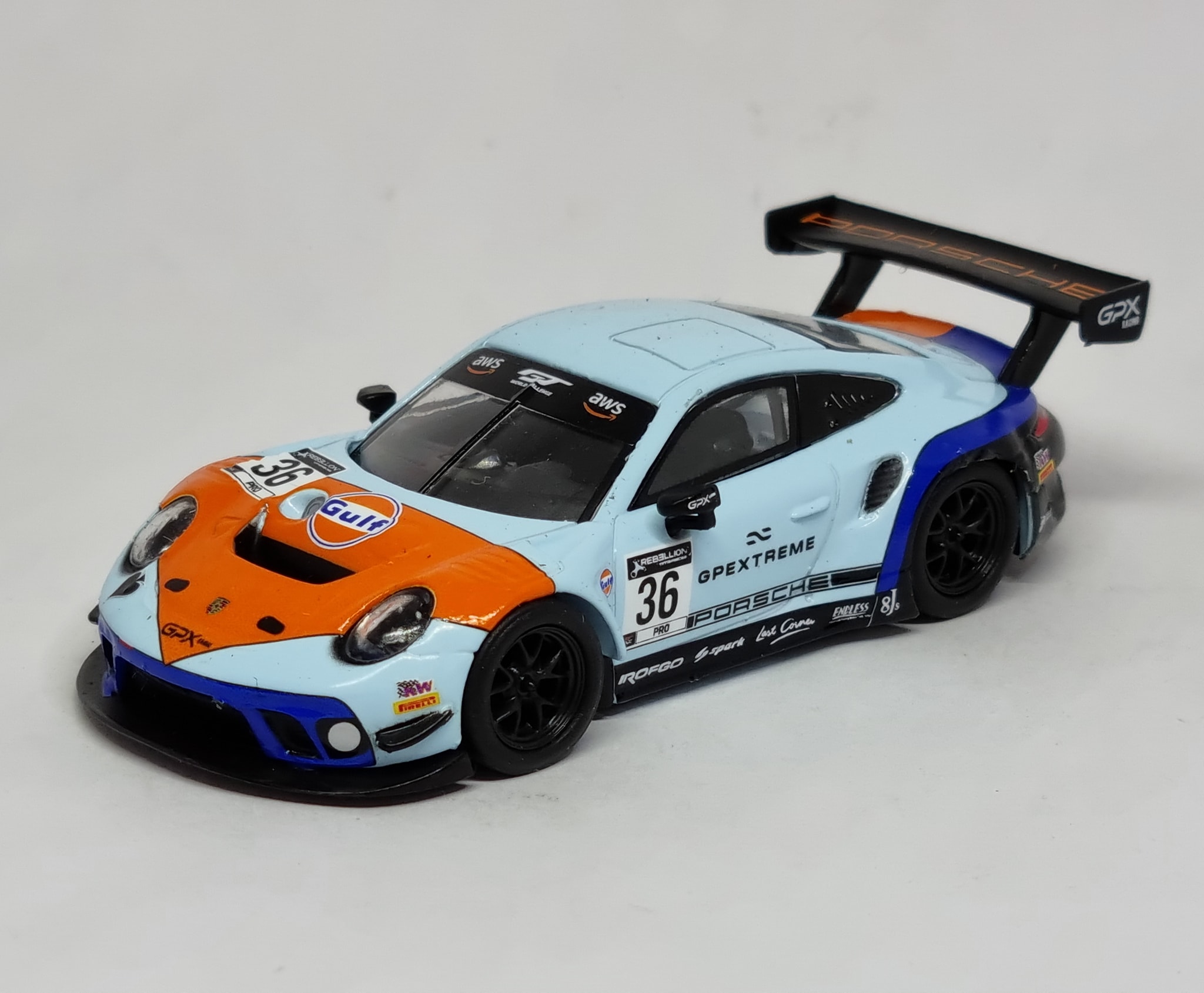 ミニカー 1/43 PORSCHE 996 RSR GT3 #21 ZOLDER 2006 PORSCHE 911 GT3