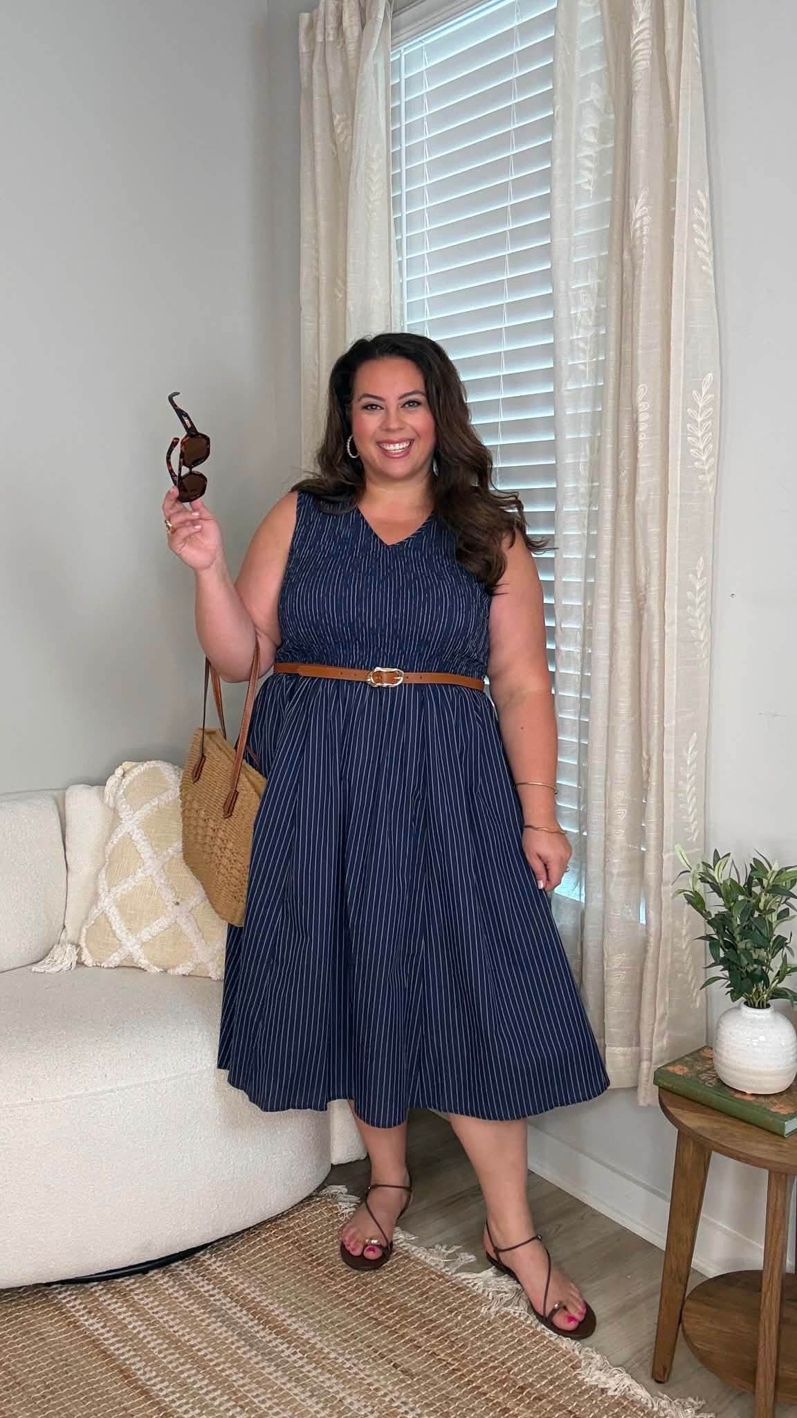 Two new plus size dresses I got from amazon and I love them both! 👇🏼 which is your fave?