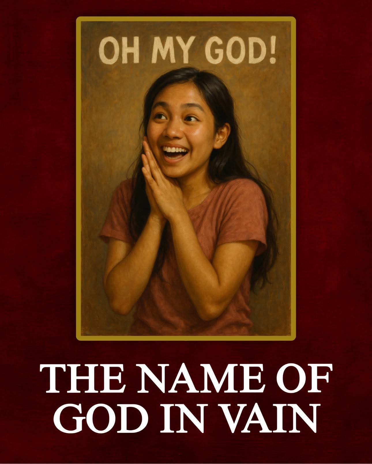 Profaning the holy name in culture wars
