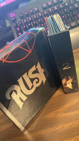 Rush fan shares collection of Sector CD box sets