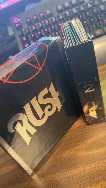 Rush fan shares collection of Sector CD box sets