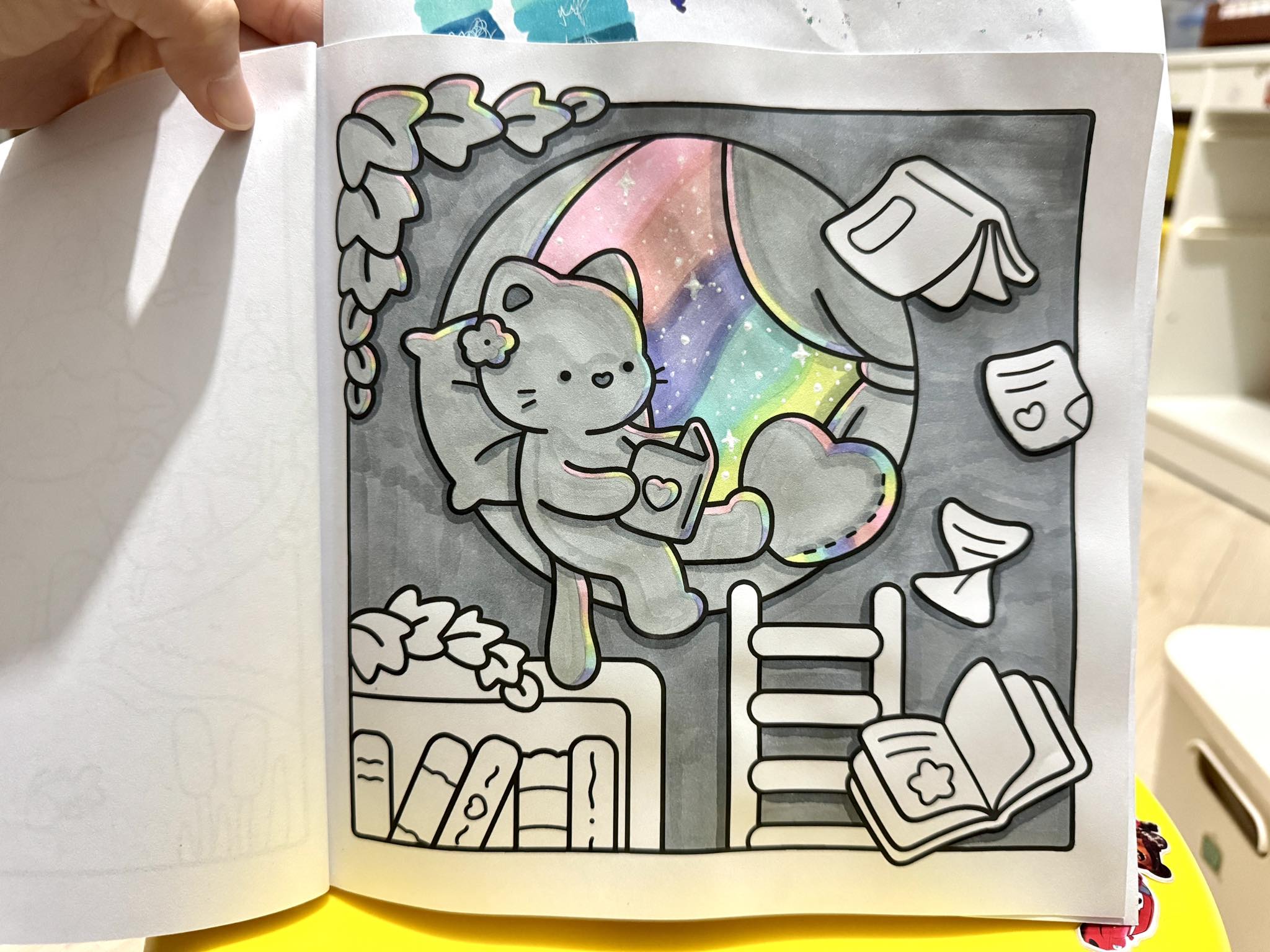 Adult Coloring (All Skill Levels Welcome!) | A quick night colouring 🤍 ...
