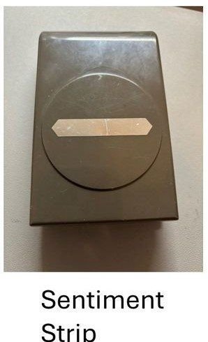 Craft Supply Destash Buy and Sell | Narrow sentiment punch sold