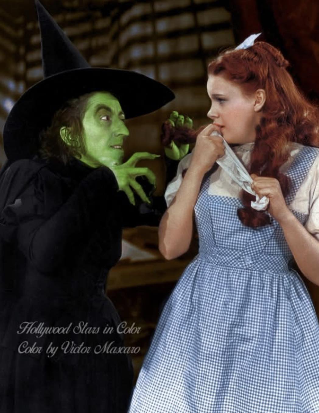 Miss Gulch aka The Wicked Witch of the West. Scene from the Wizard