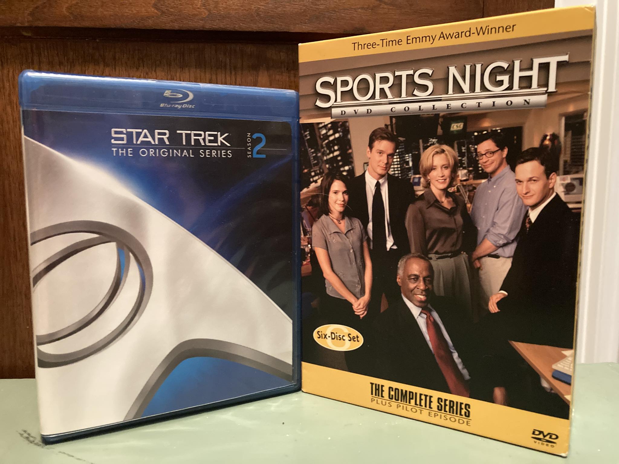 Scored Star Trek TOS season 2 and Sports Night complete series on DVD