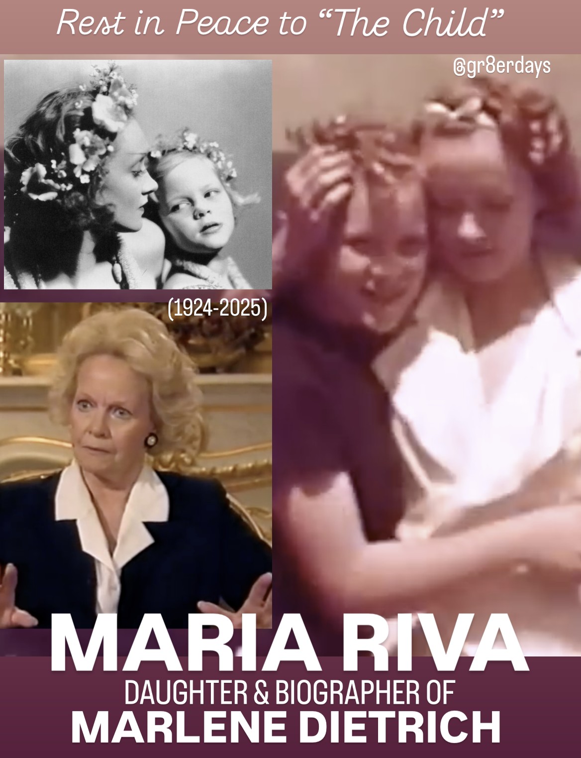 Wunderbar Maria Riva Enkelkinder Bild