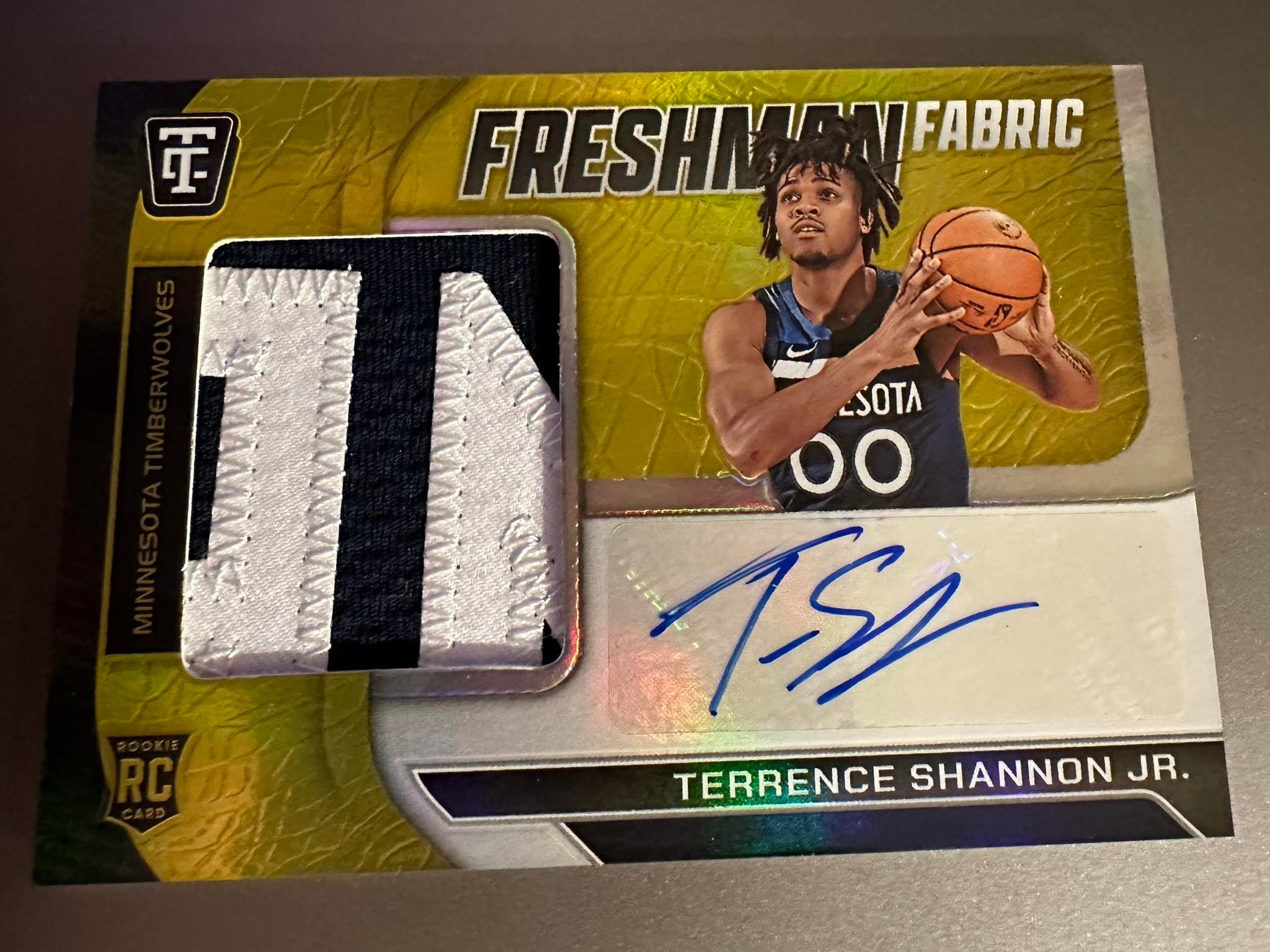 Terrence Shannon Jr. RC /49 NBA card auto
