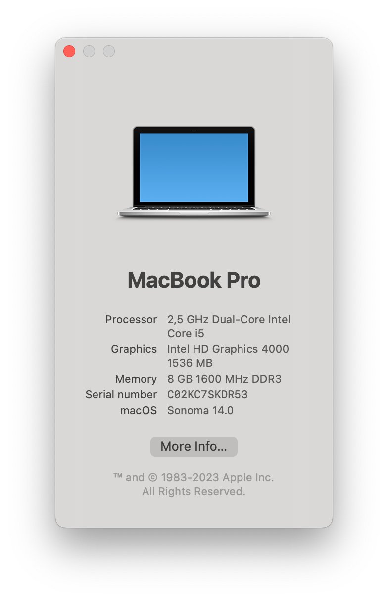 Is a late 2013 MacBook Air with Sonoma 14.1.1 fast?