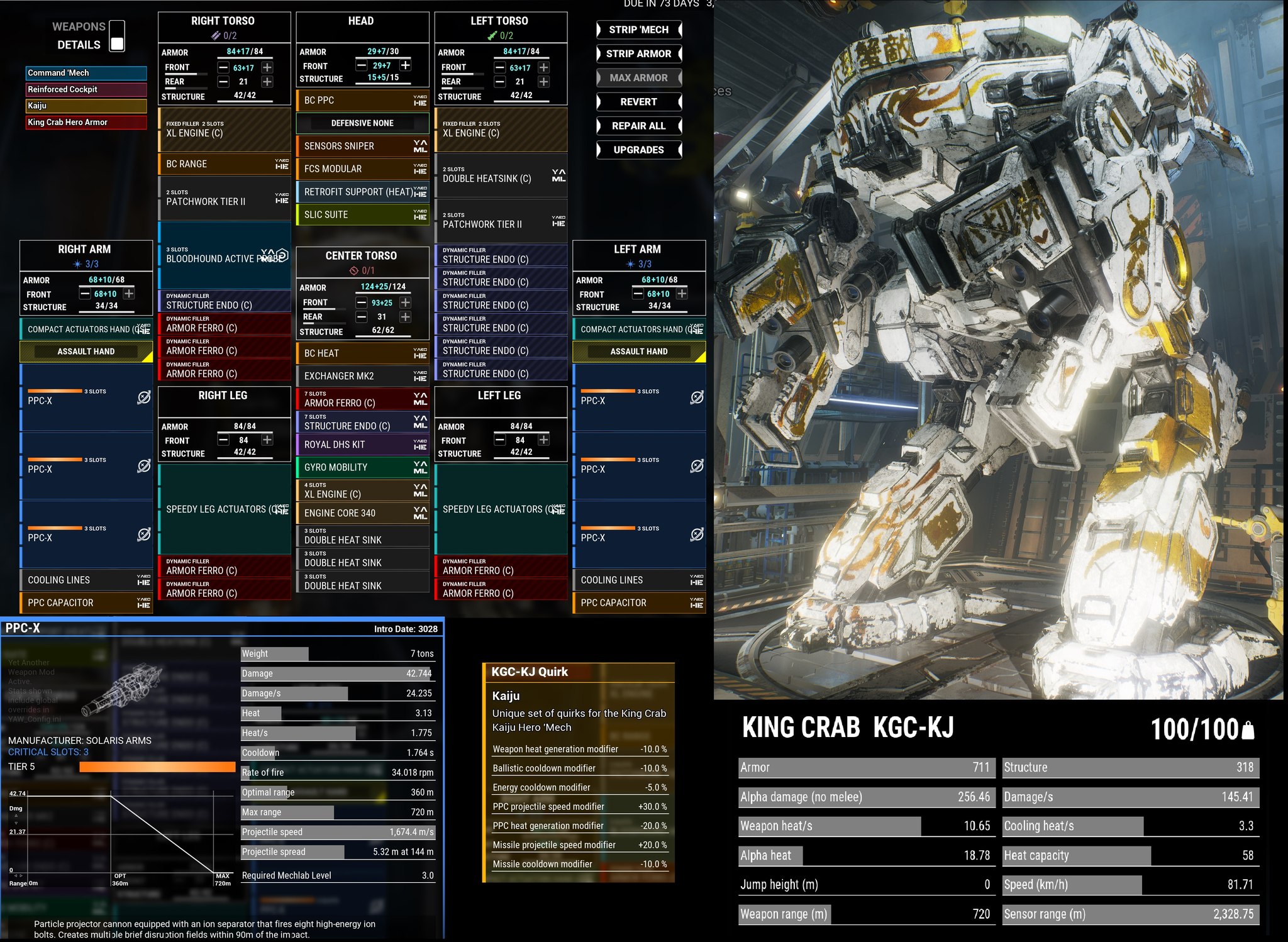 King crab kaiju hero variant build review