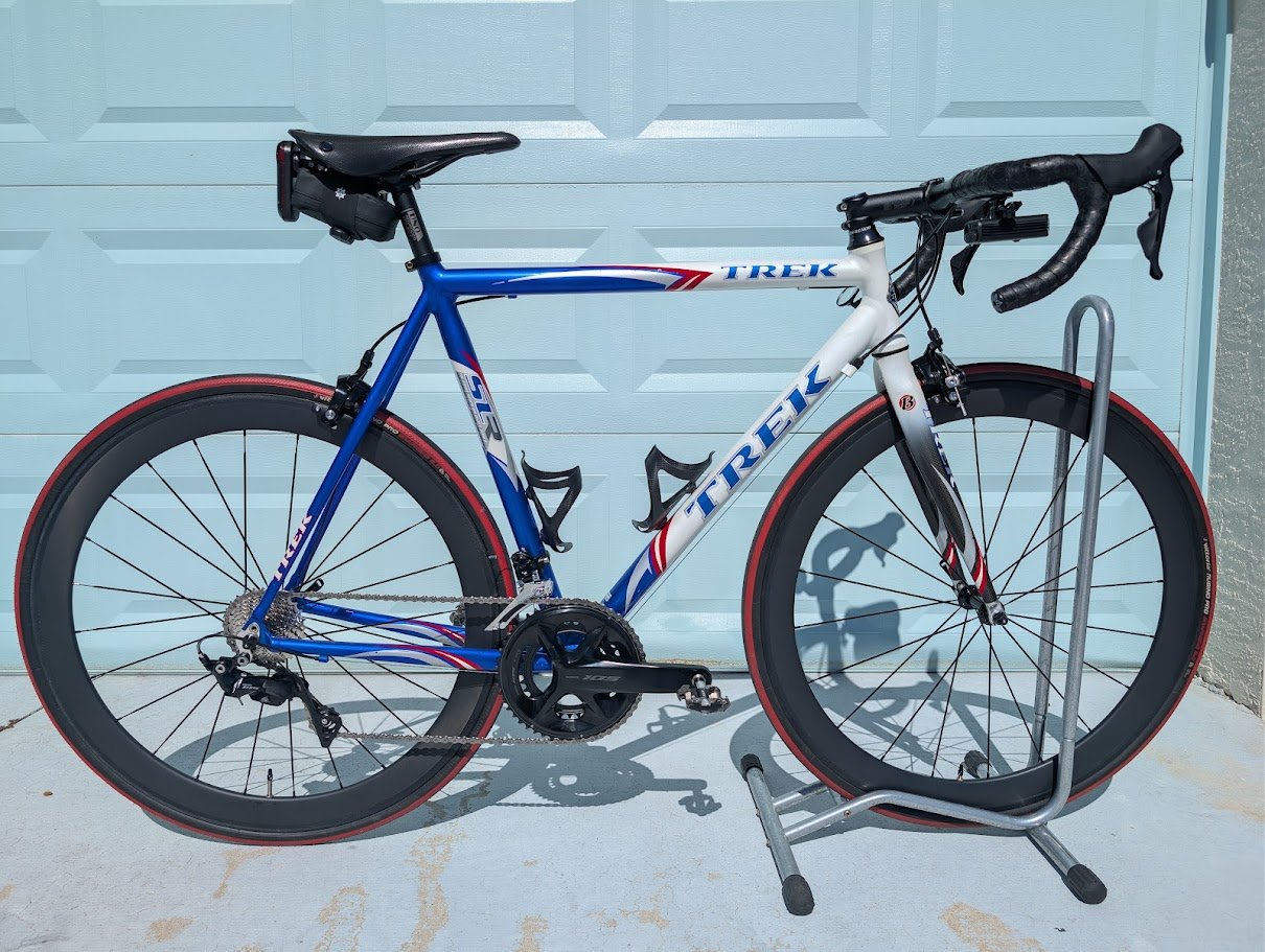 trek bicycles 2005 Used Pilot 5.0, 11-speed Shimano 105, Carbon Fiber Road Bike-2005, 52cm 2005 Trek 2100