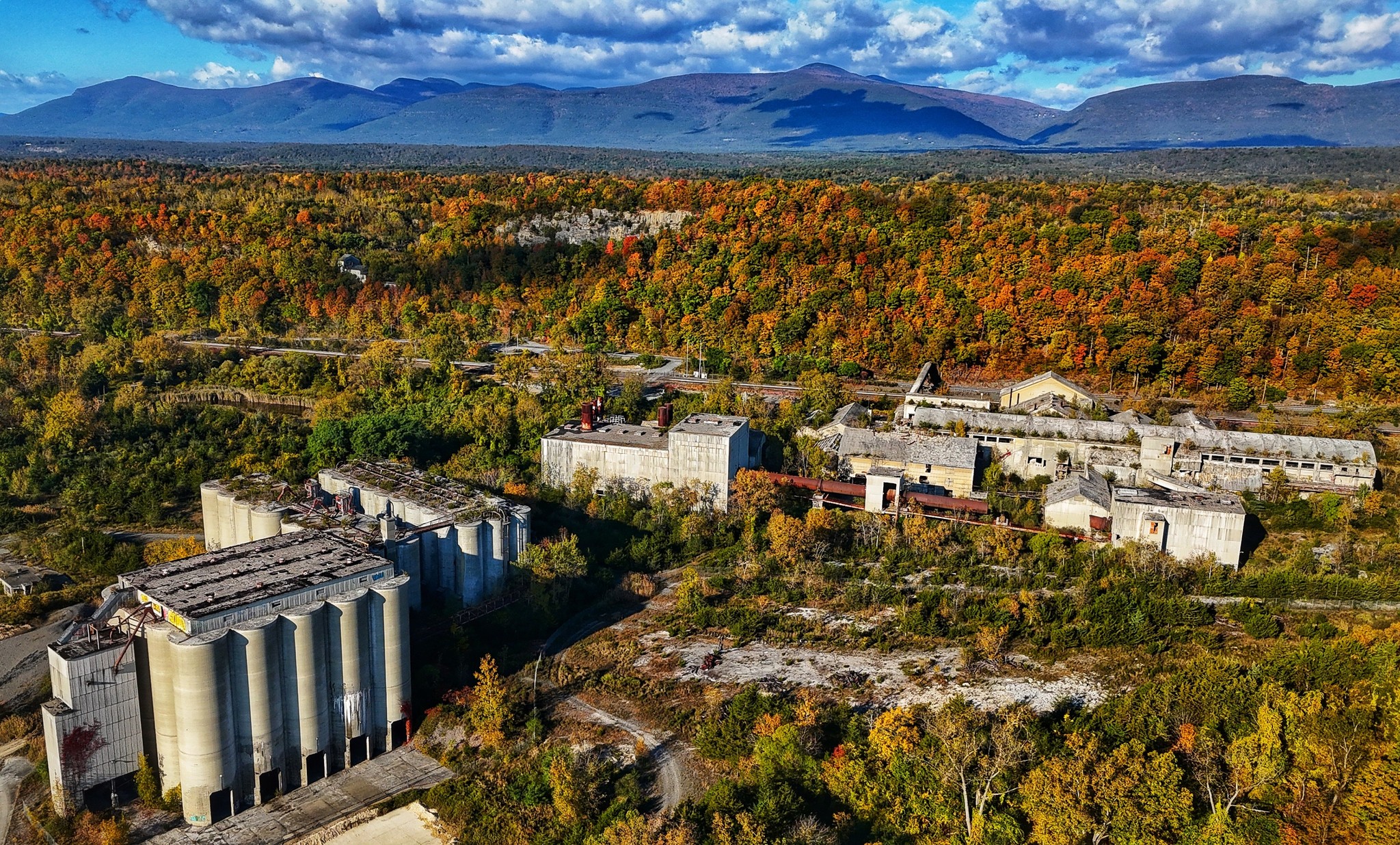 The Universal Atlas Cement Plant was completed in 1906 and closed