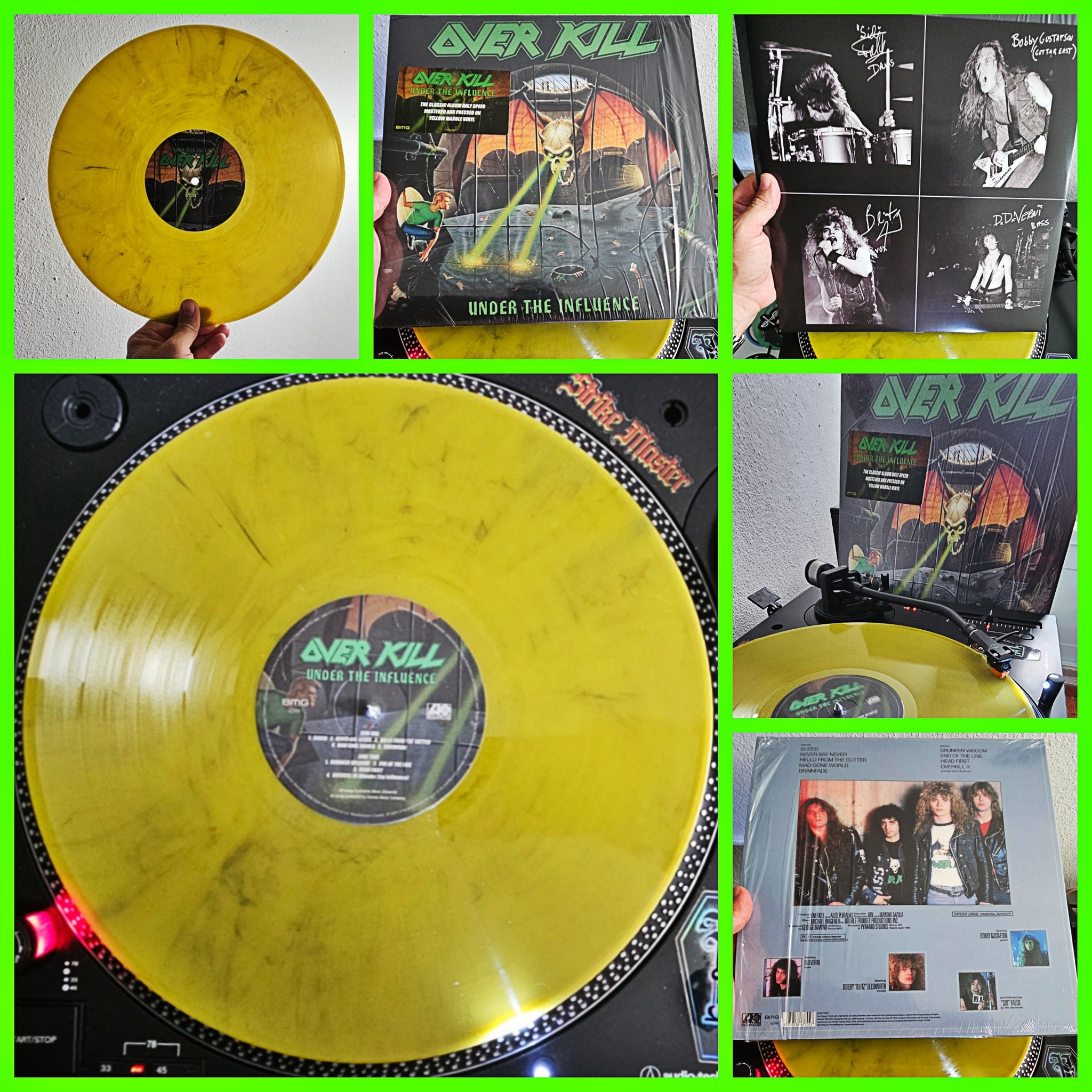 Overkill album under the influence