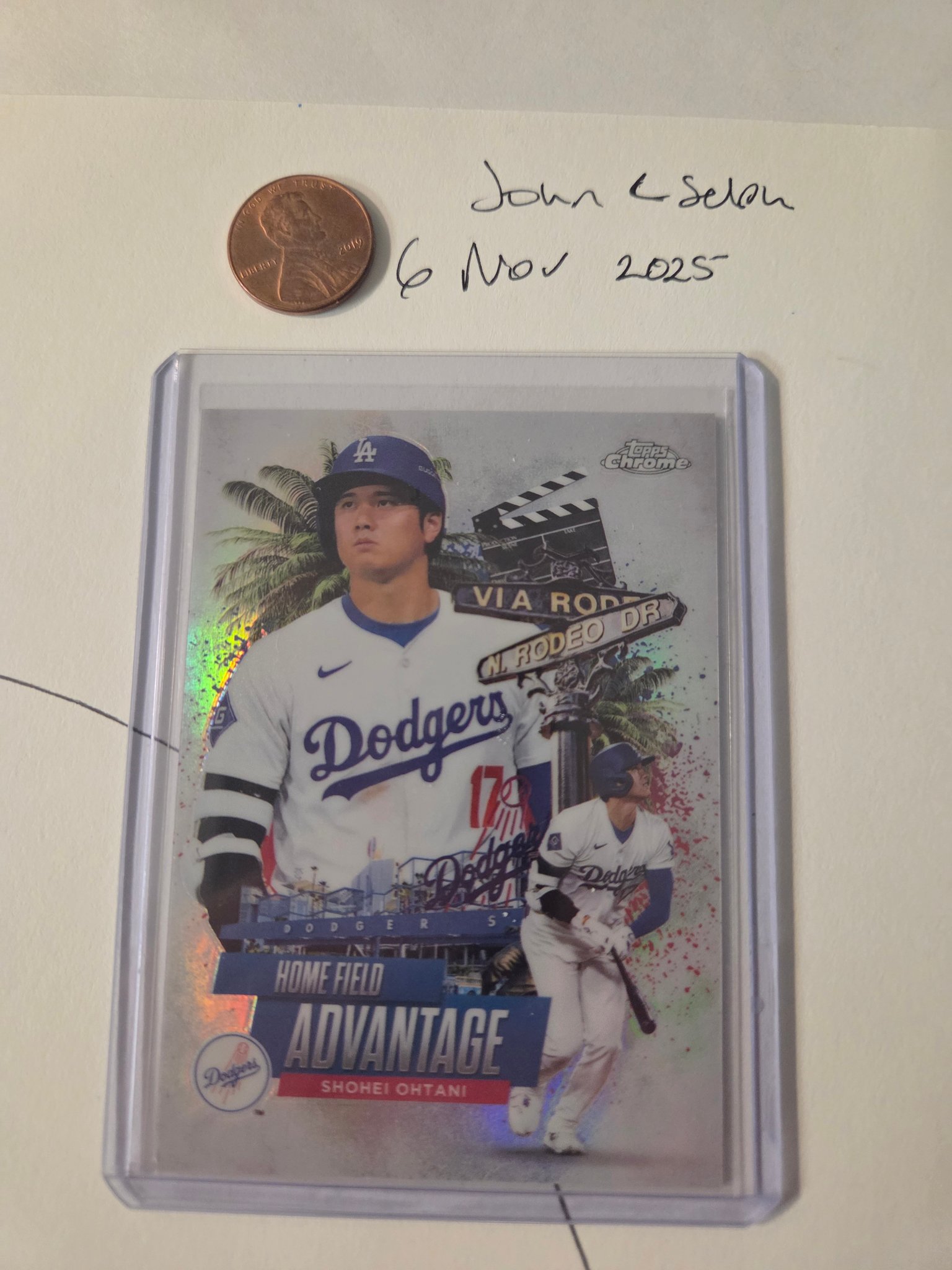 Shohei Ohtani 2025 Topps Chrome Update card for sale