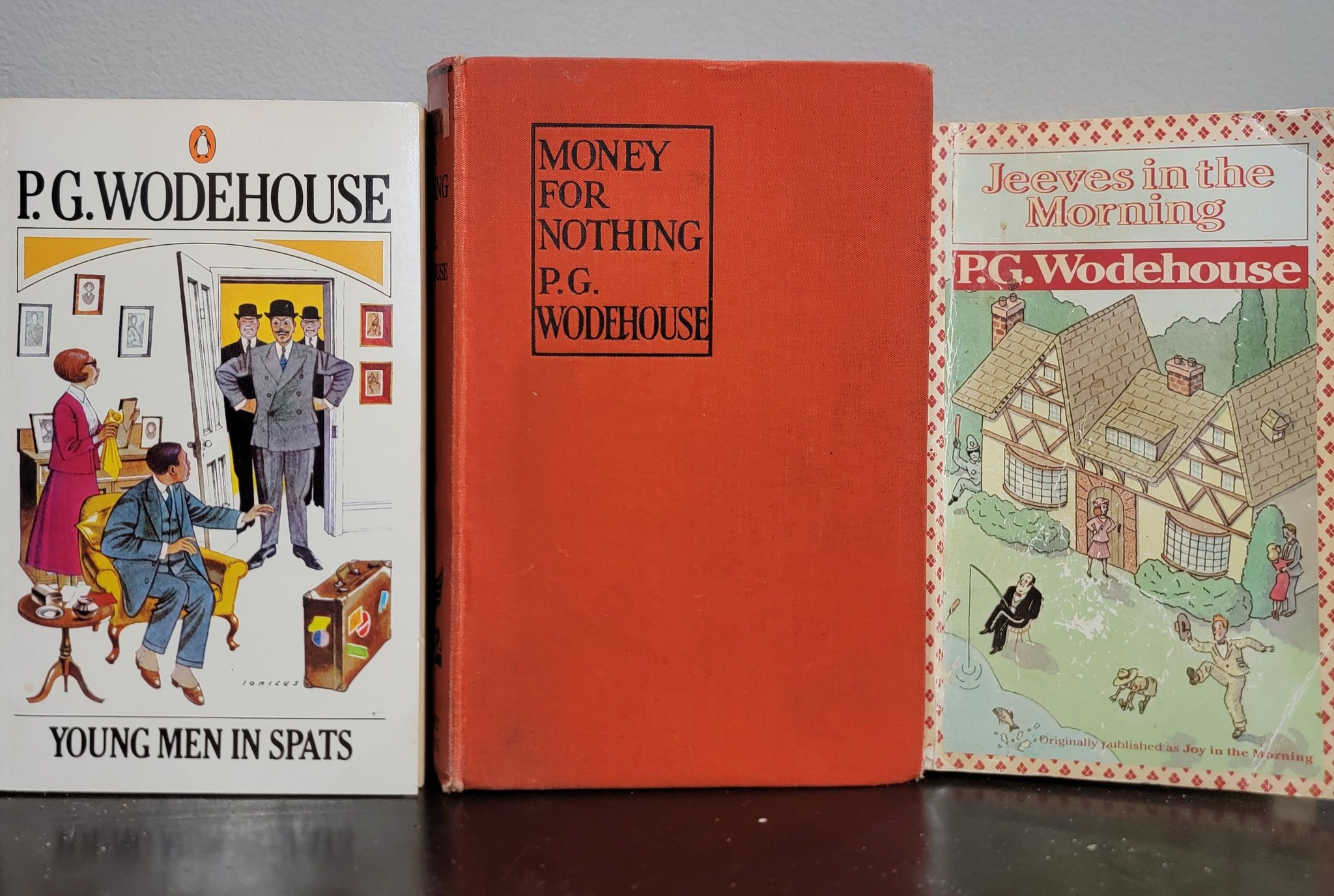 Slowly but surely, the Wodehouse collection is growing.